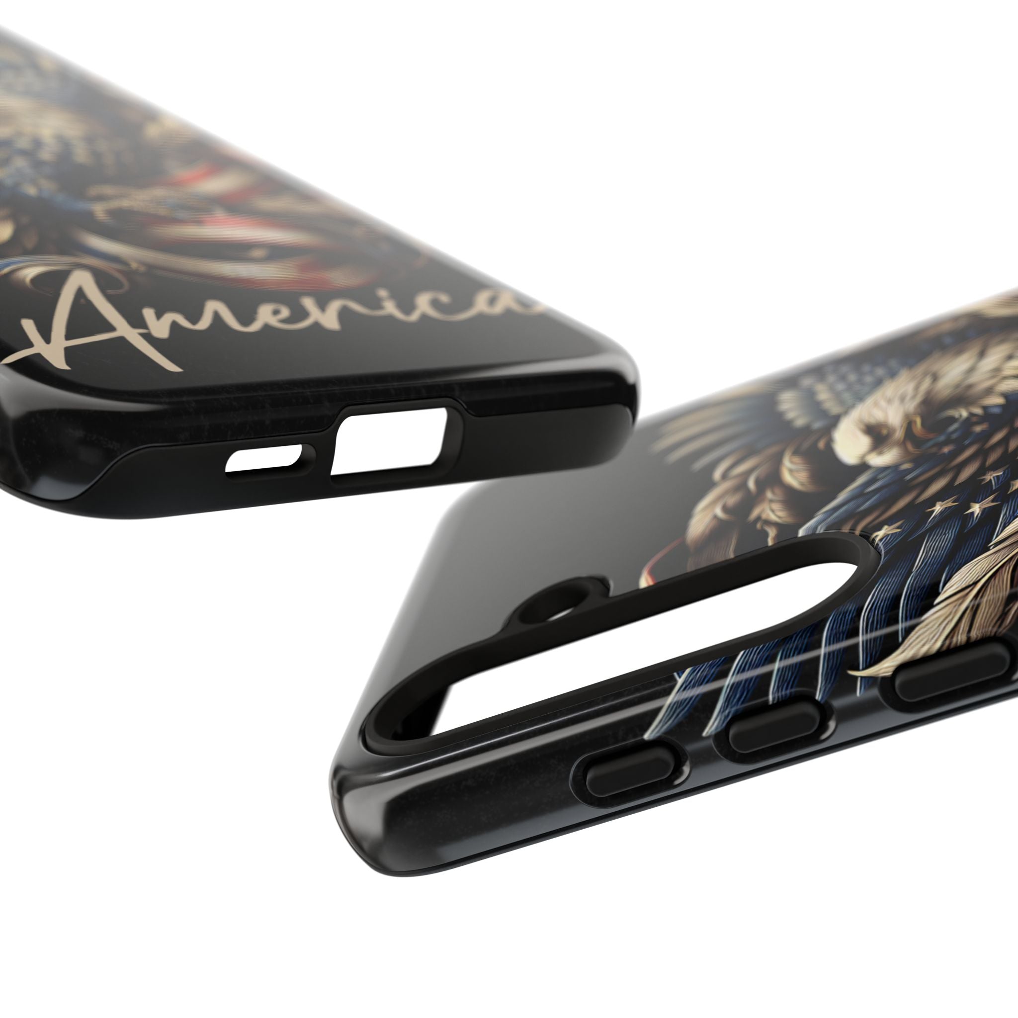 Phone Case - Patriotic American Eagle Design