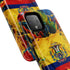 Phone Case, Ecuadorian Flag Paint Splash Design For Samsung And Google Pixel