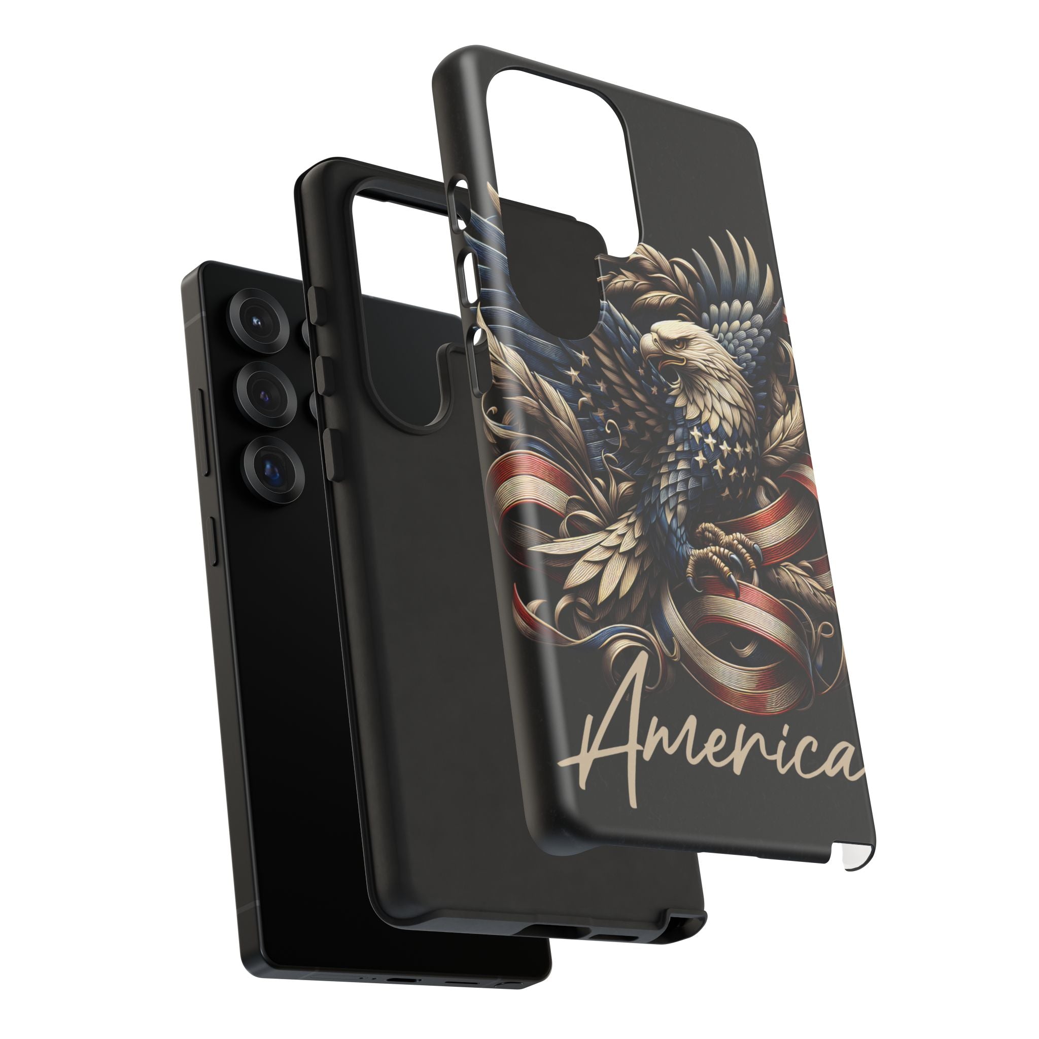 Phone Case - Patriotic American Eagle Design