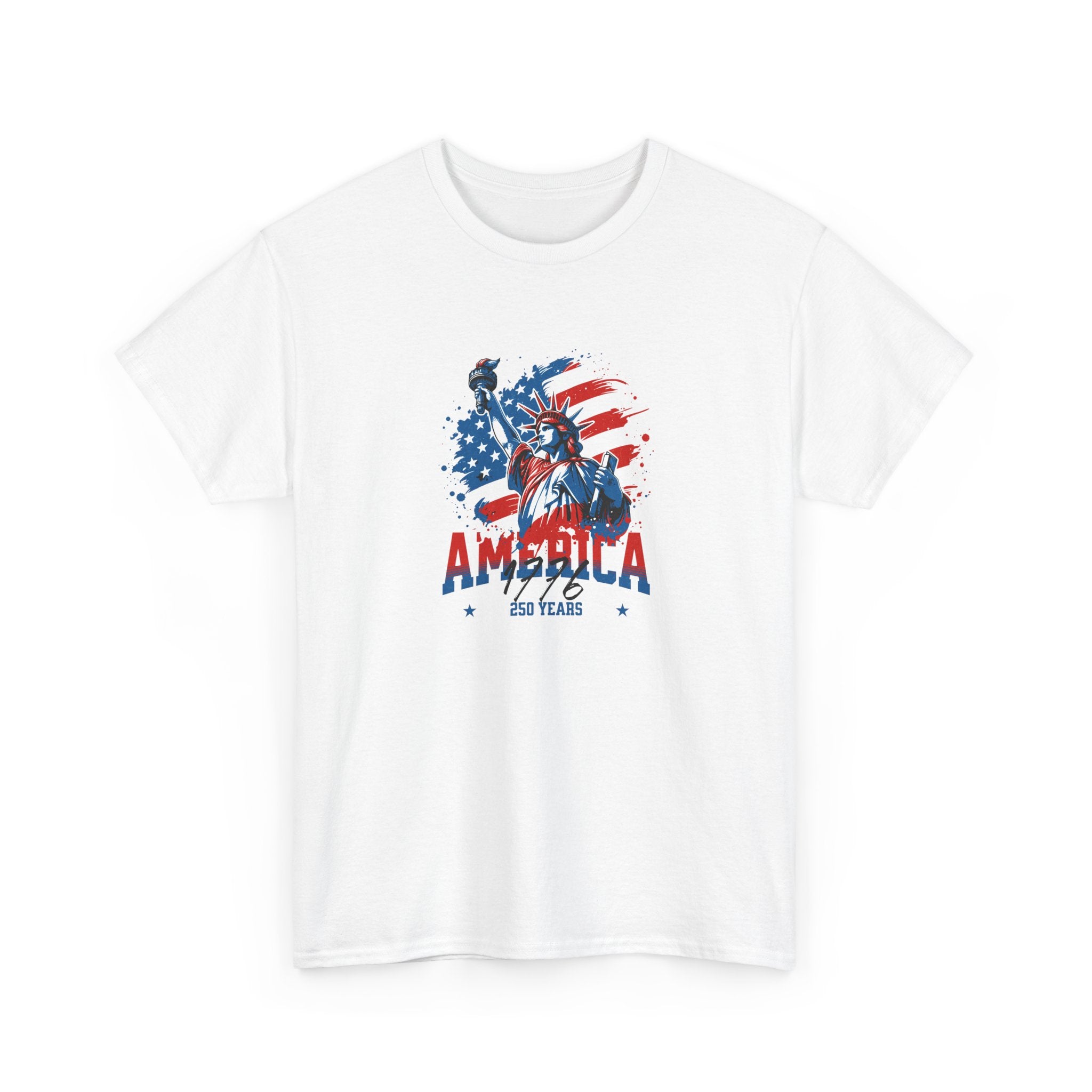 America 250th Anniversary T-Shirt — Statue of Liberty Celebration Tee