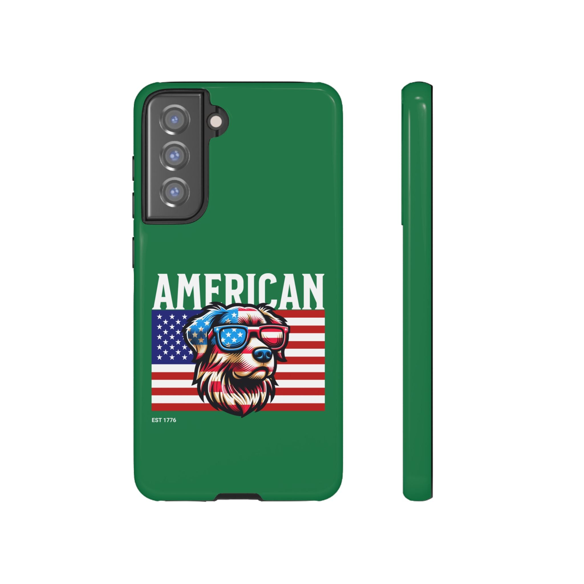 American Dog Tough Cases - Patriotic Pet Phone Case