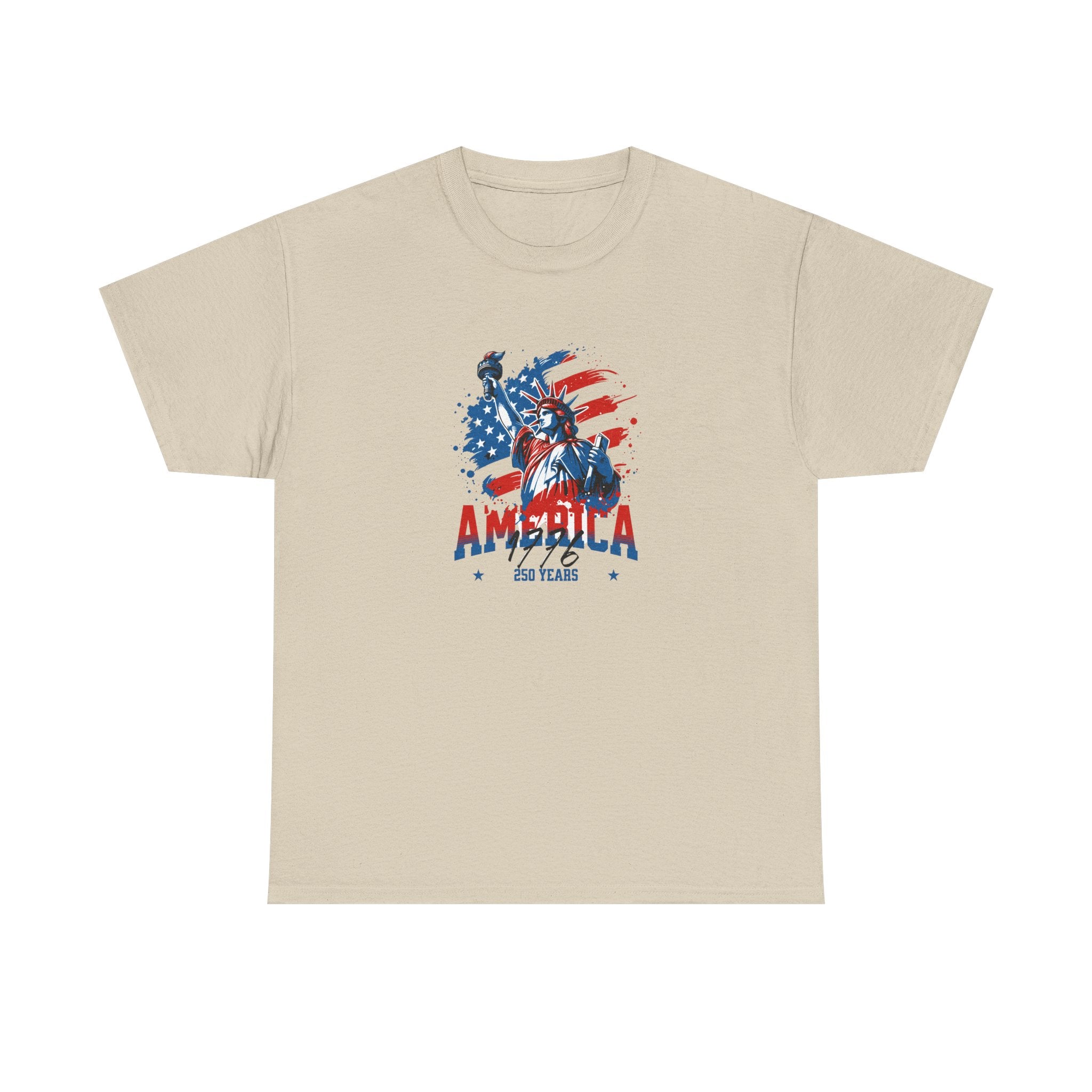 America 250th Anniversary T-Shirt — Statue of Liberty Celebration Tee