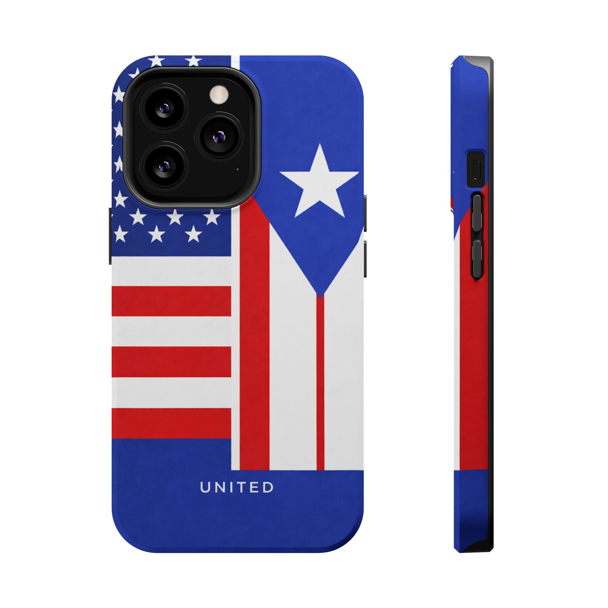 Puerto Rico USA Unity Flag Phone Case Iphone 13-17