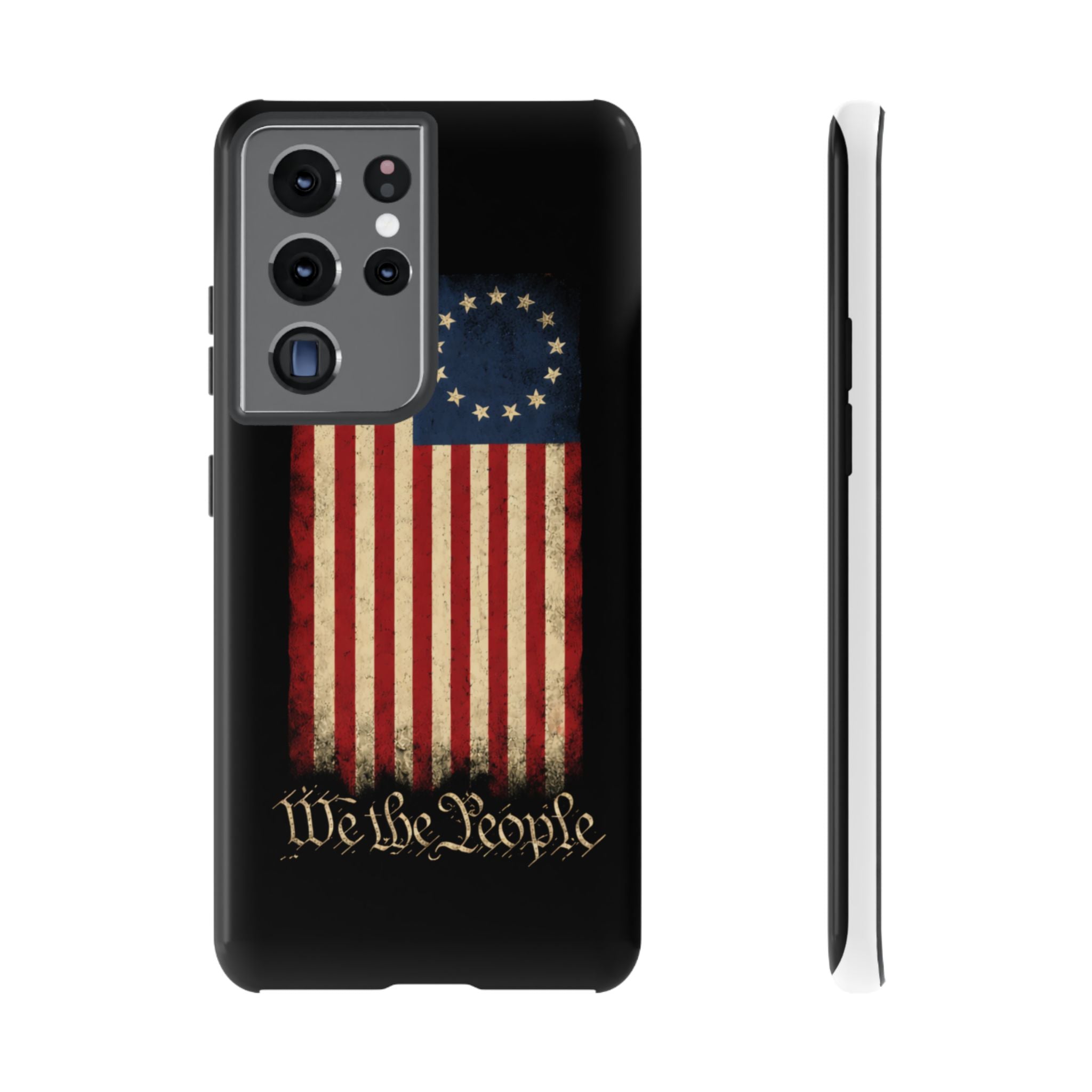 "We the People" Phone Case — Vintage Betsy Ross Flag