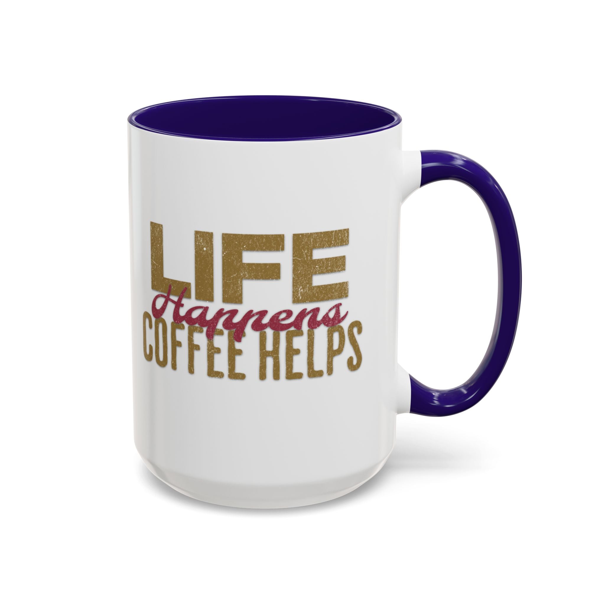 Coffee Is a Cup of Hope 15oz Mug — Colorful Ceramic Coffee Cup