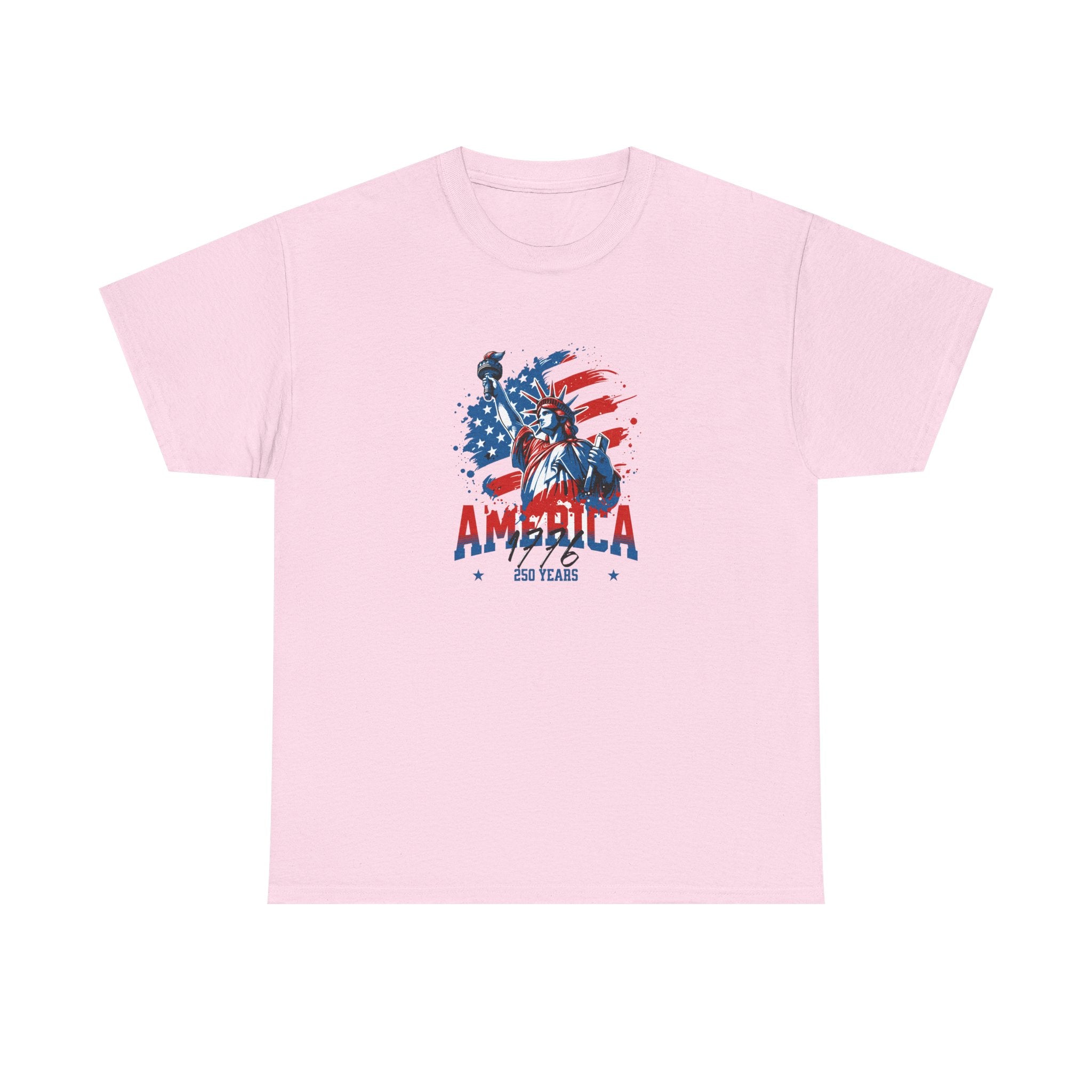 America 250th Anniversary T-Shirt — Statue of Liberty Celebration Tee