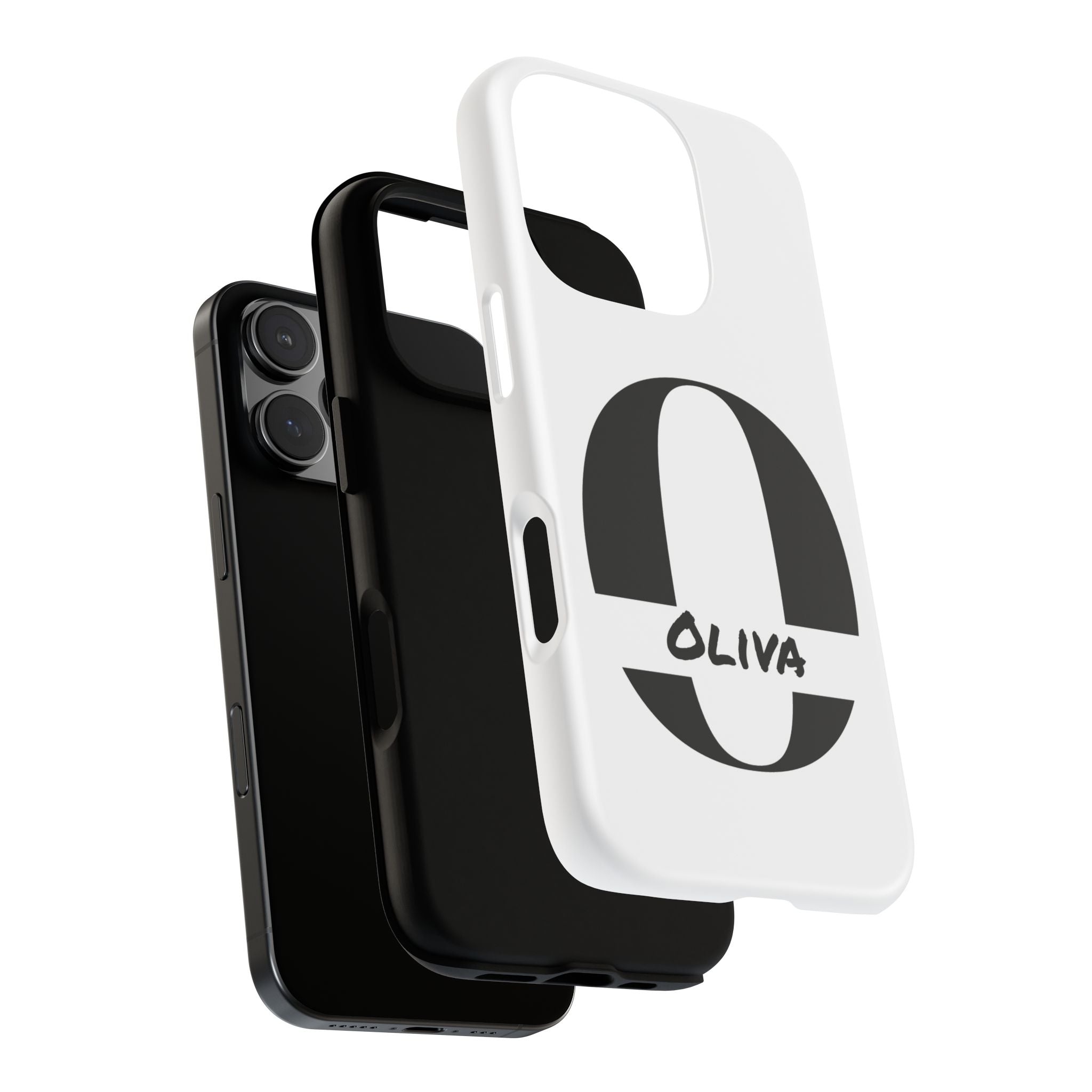 Personalized Tough Cases - Initial Letter and Name - iPhone 11-16