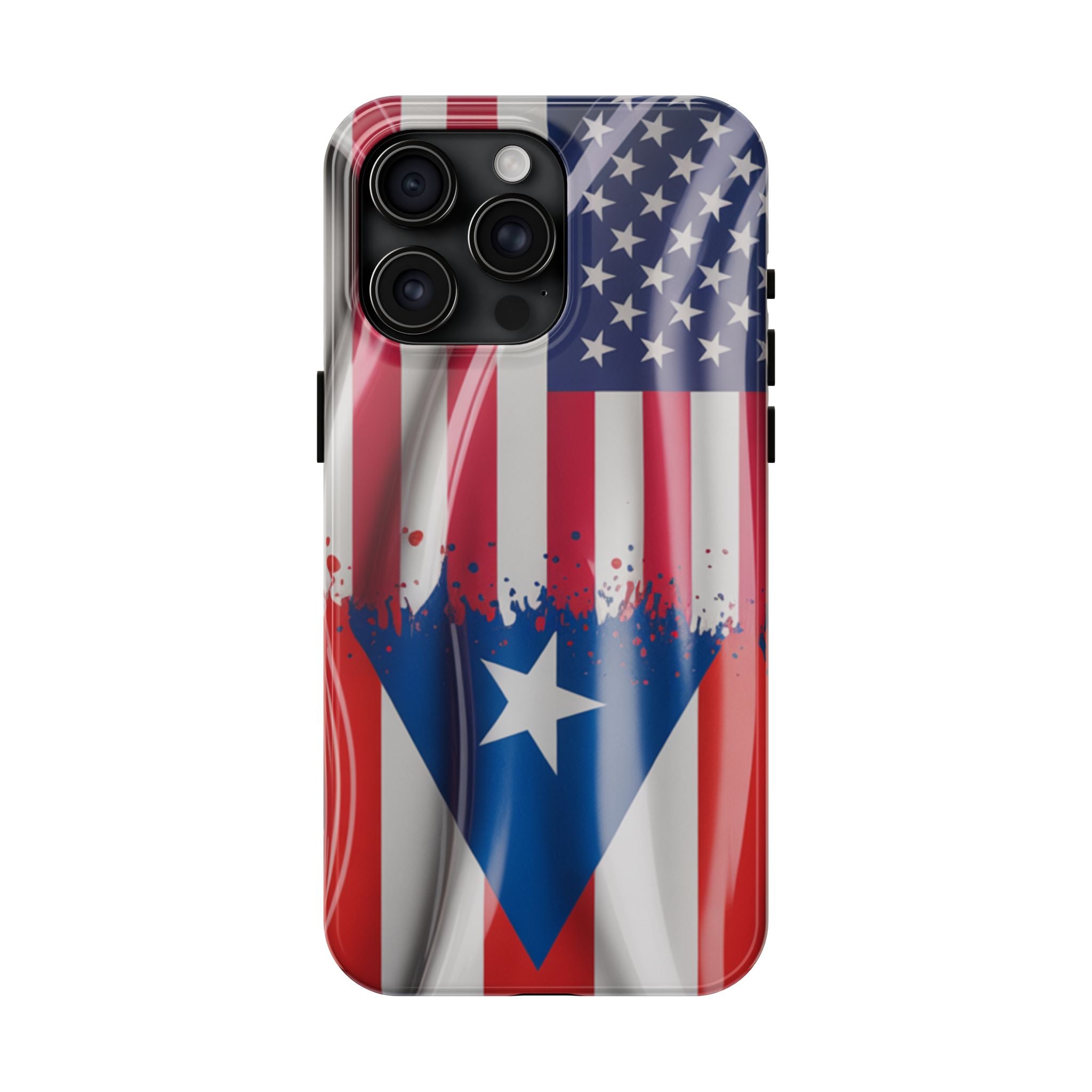 Puerto Rico USA Flag Tough Phone Case