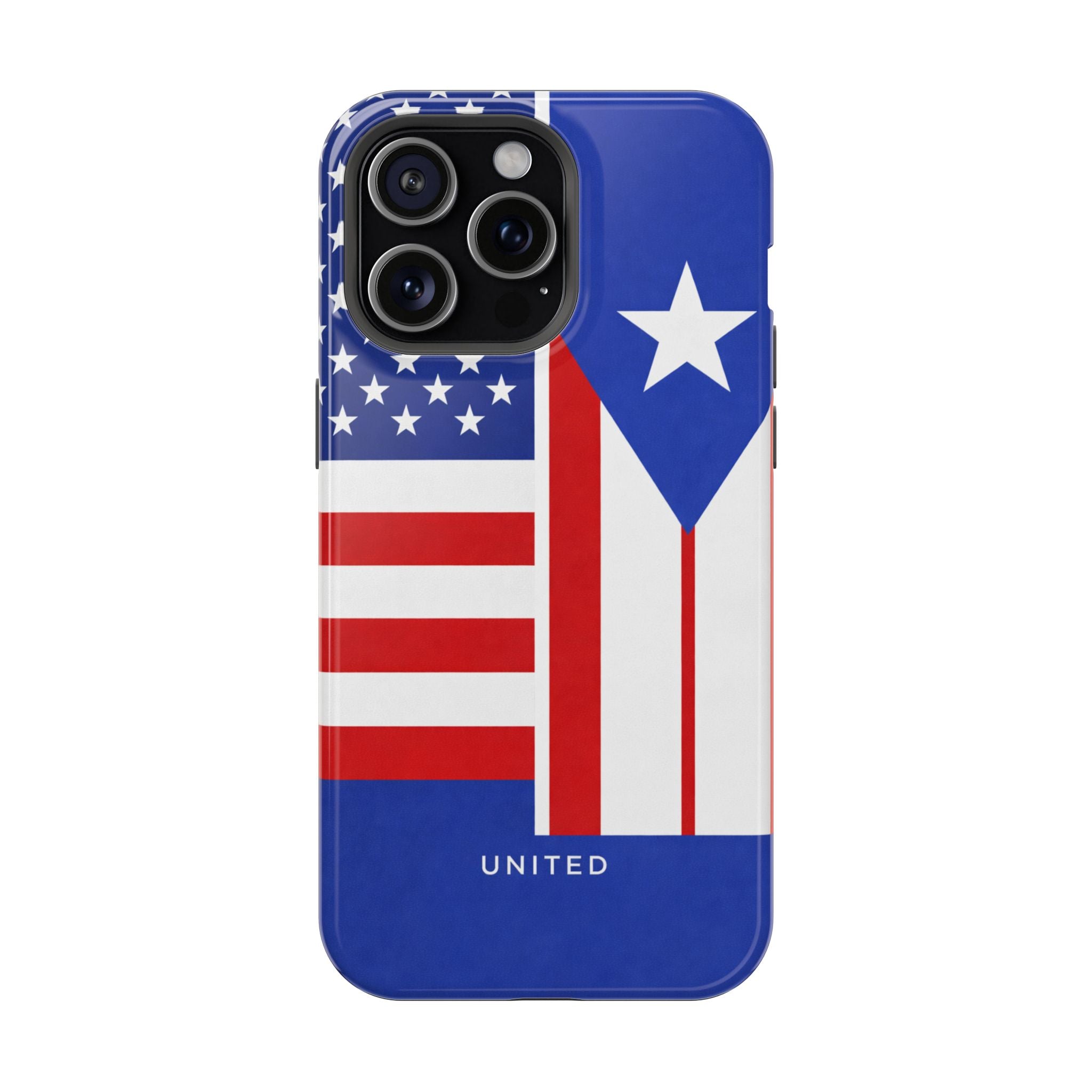 Puerto Rico USA Unity Flag Phone Case Iphone 13-17