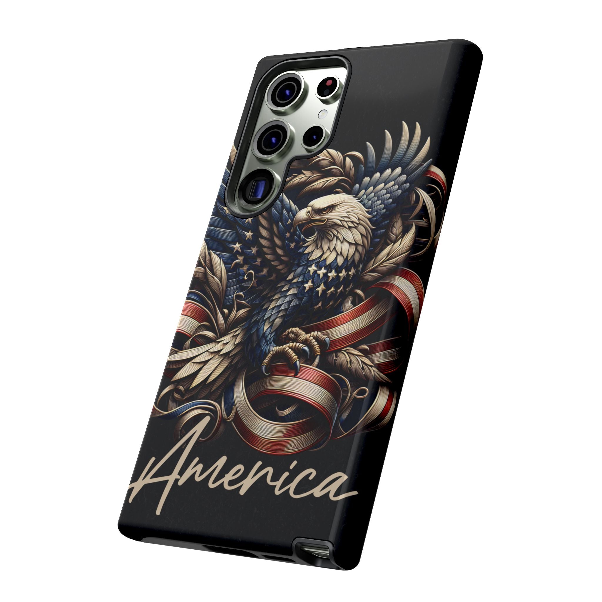 Phone Case - Patriotic American Eagle Design