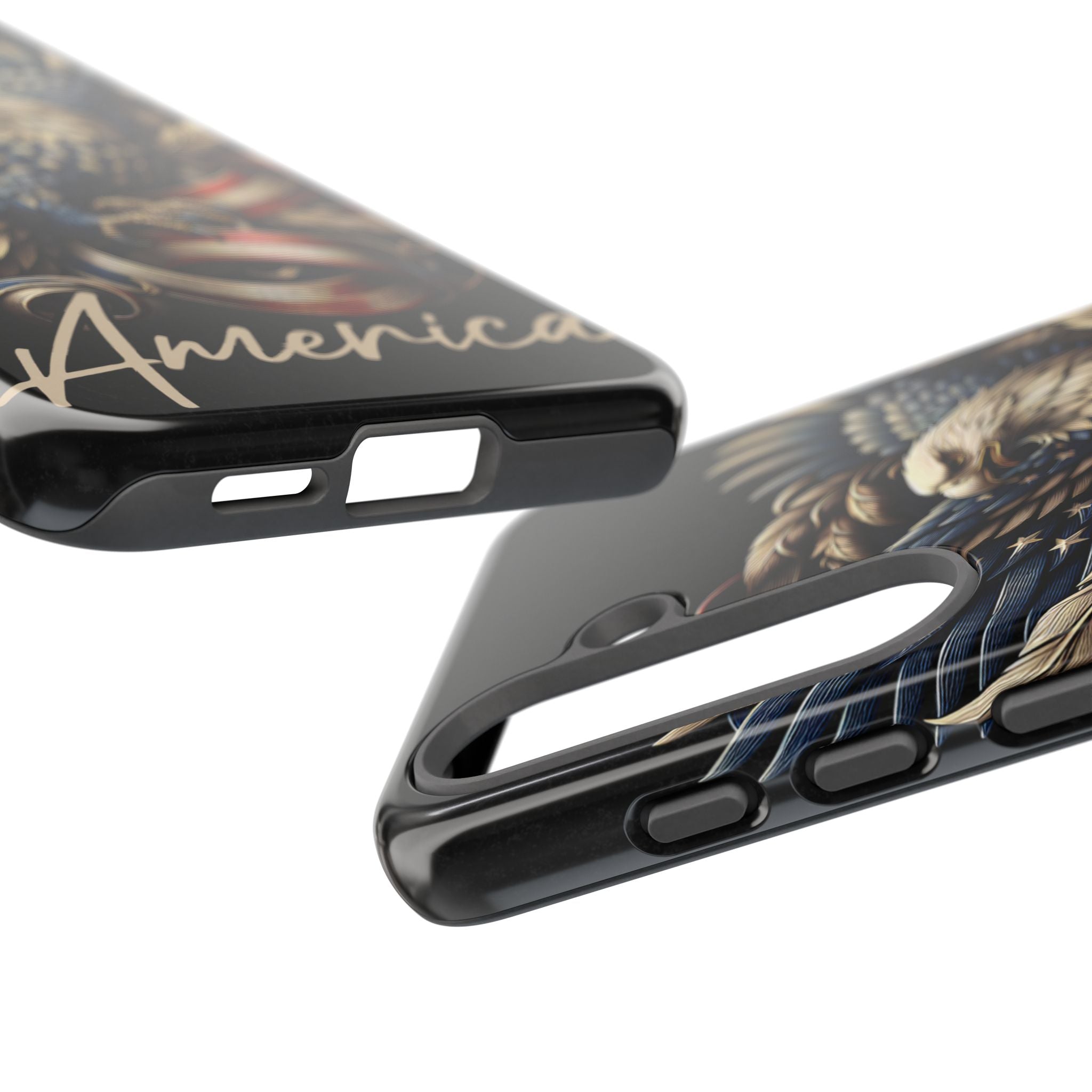Phone Case - Patriotic American Eagle Design