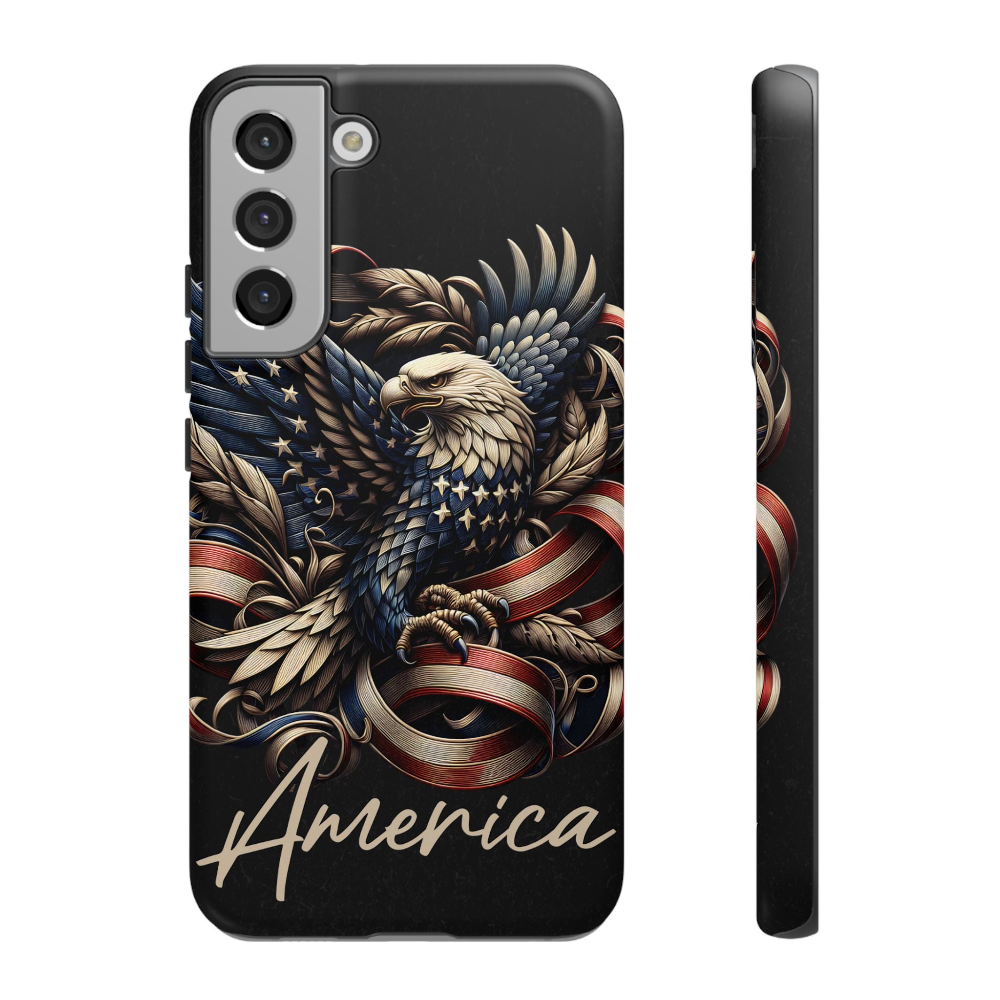 Phone Case - Patriotic American Eagle Design