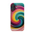 Colorful Abstract Swirl Phone Case I phone 18-13
