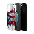 Puerto Rican Flag Paint Splash Design 17-13 - Magnetic Compatible