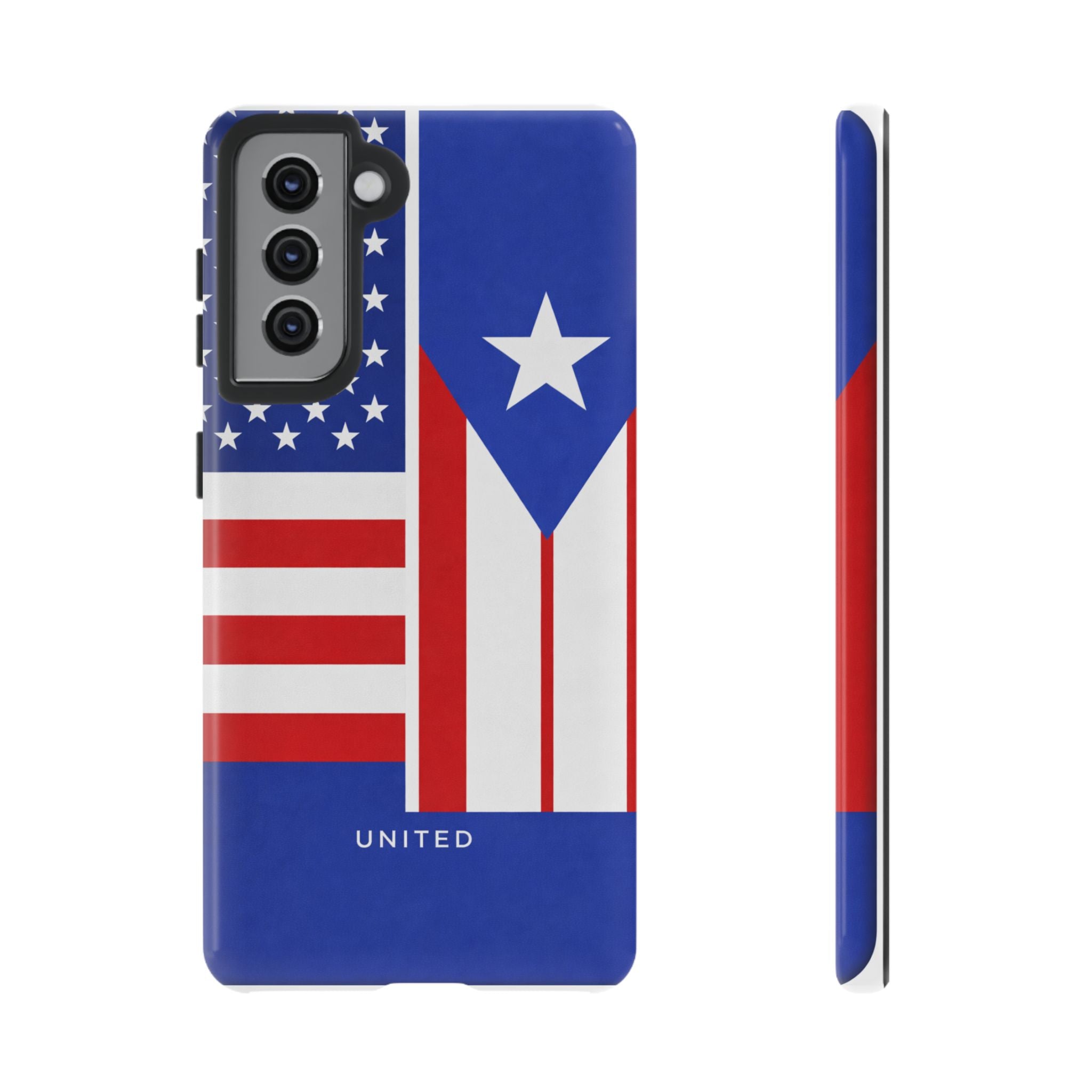 Puerto Rico USA Unity Flag Phone Case Samsung