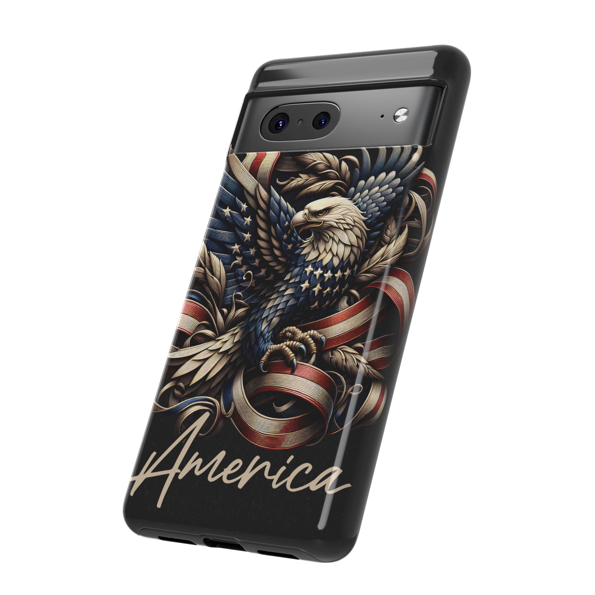 Phone Case - Patriotic American Eagle Design