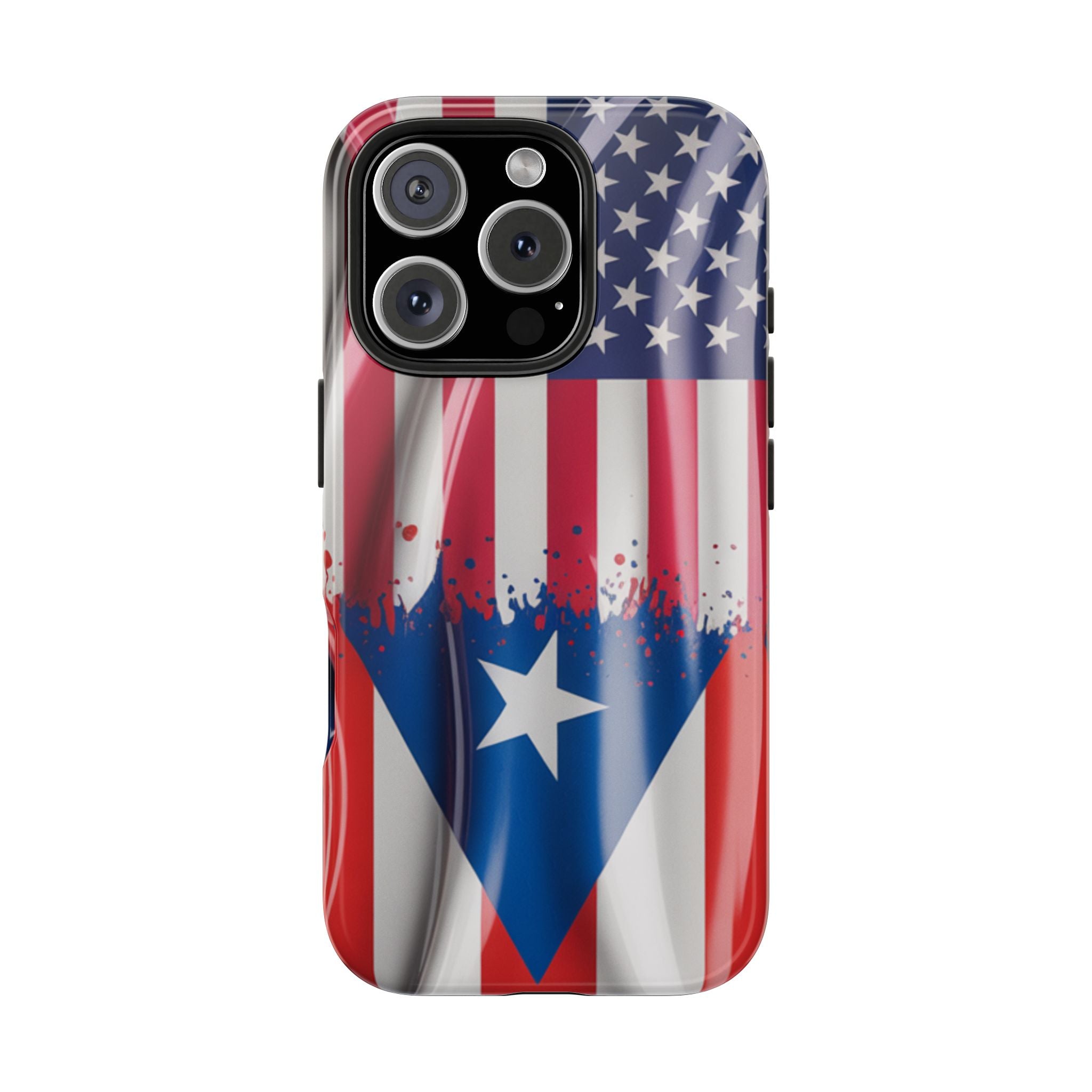 Puerto Rico USA Flag Tough Phone Case