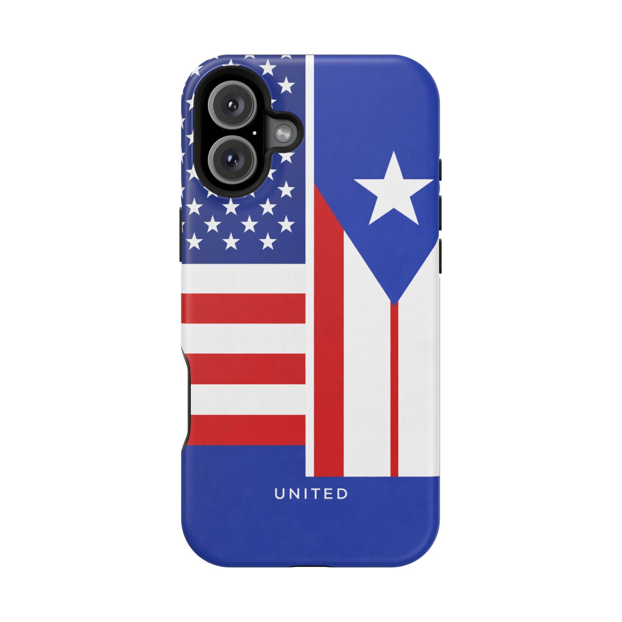 Puerto Rico USA Unity Flag Phone Case Iphone 13-17