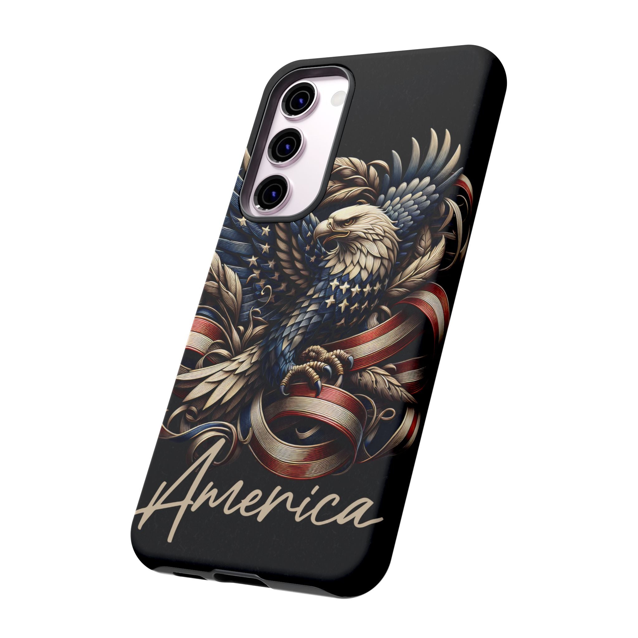 Phone Case - Patriotic American Eagle Design