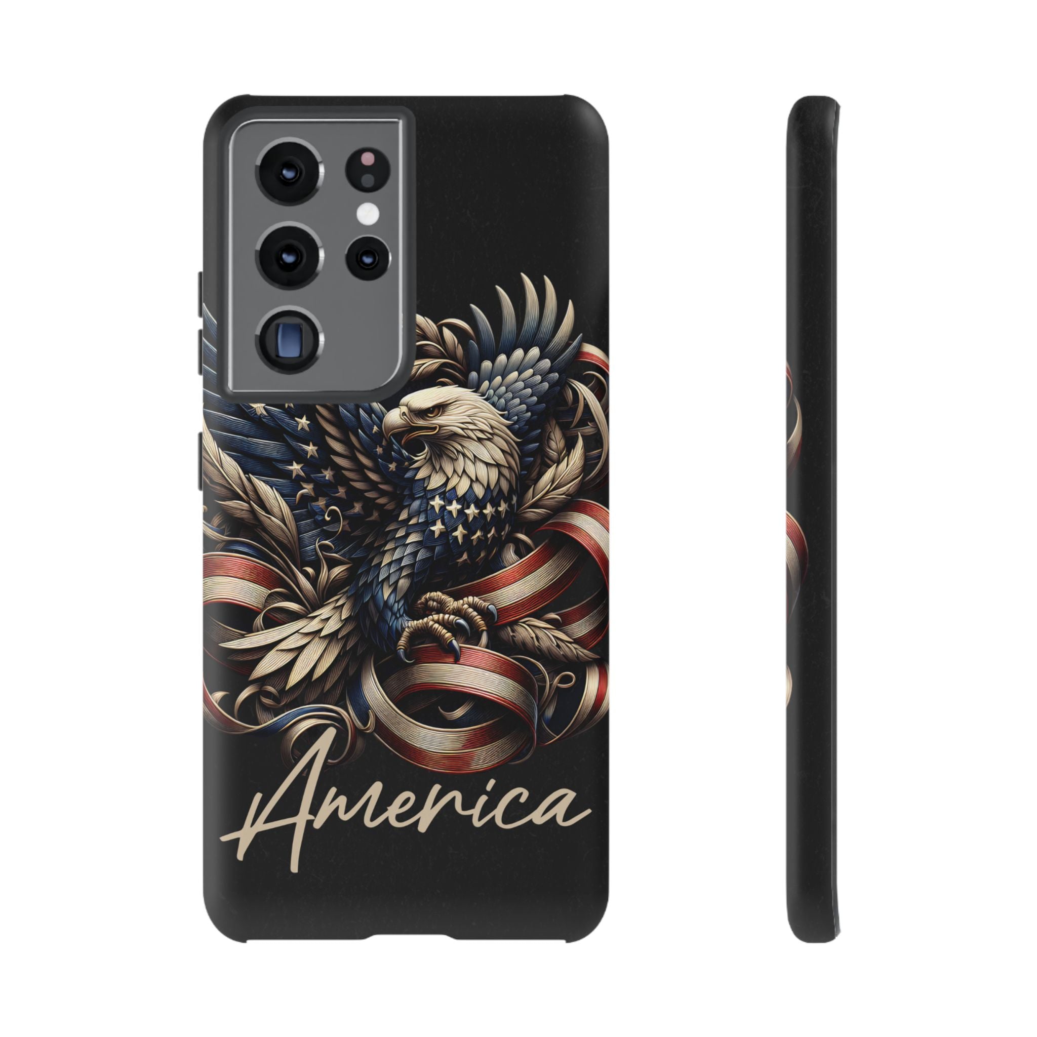Phone Case - Patriotic American Eagle Design
