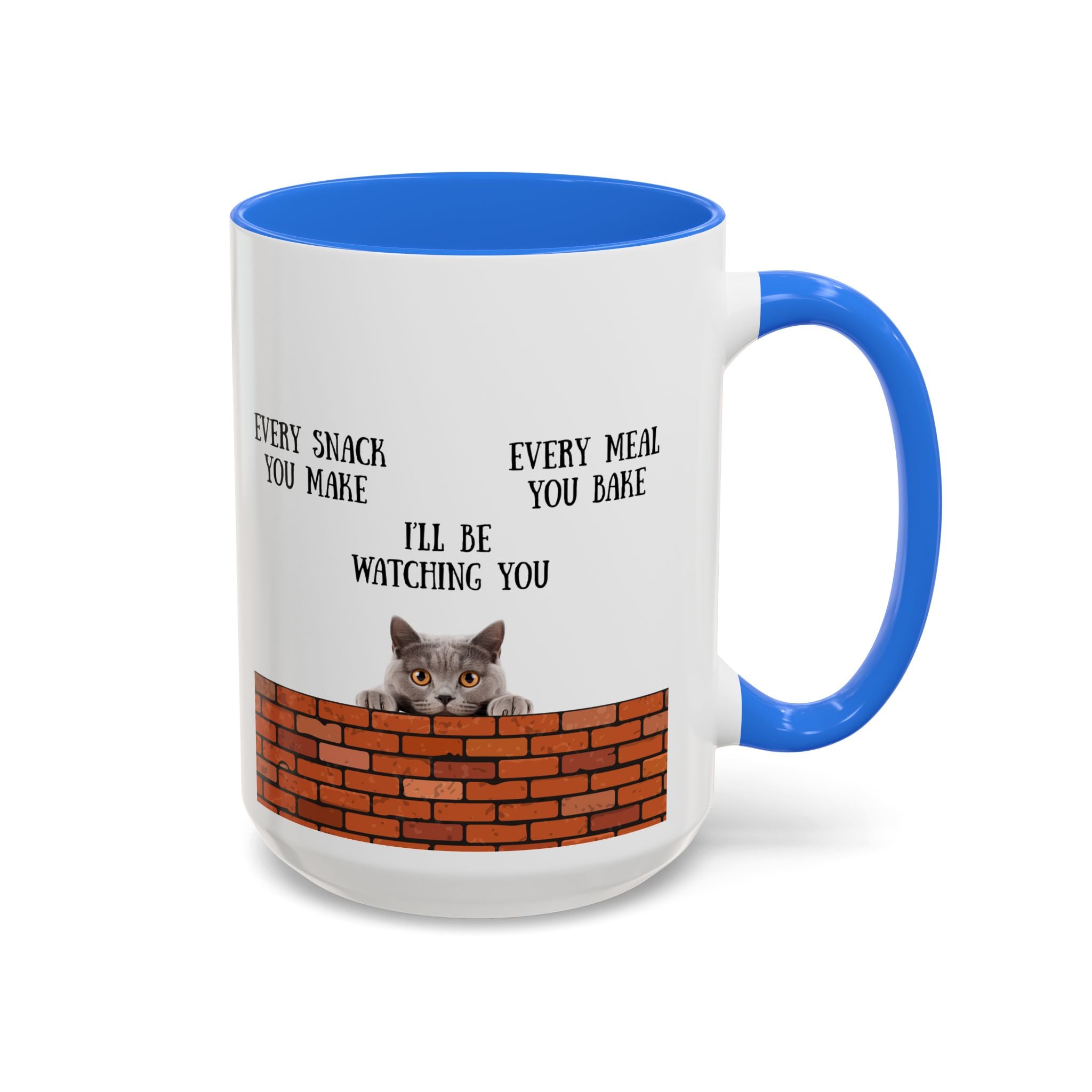 Whimsical Cat Mug with Playful Quote, Cute Coffee Cup for Cat Lovers, Gift for Home & Kitchen, Funny Drinkware
