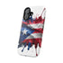 Puerto Rican Flag Paint Splash Design 17-13 - Magnetic Compatible