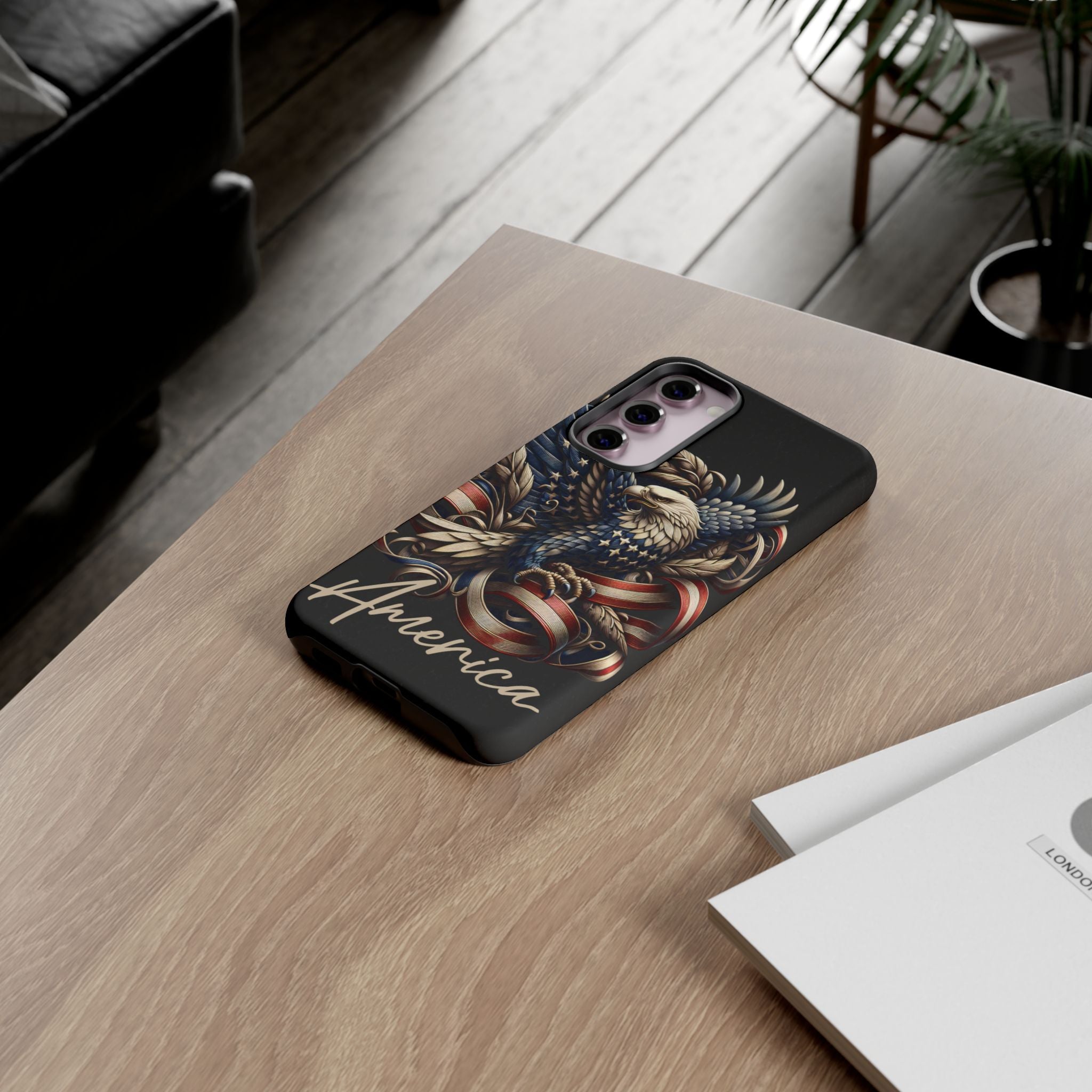 Phone Case - Patriotic American Eagle Design