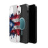 Puerto Rican Flag Paint Splash Design 17-13 - Magnetic Compatible