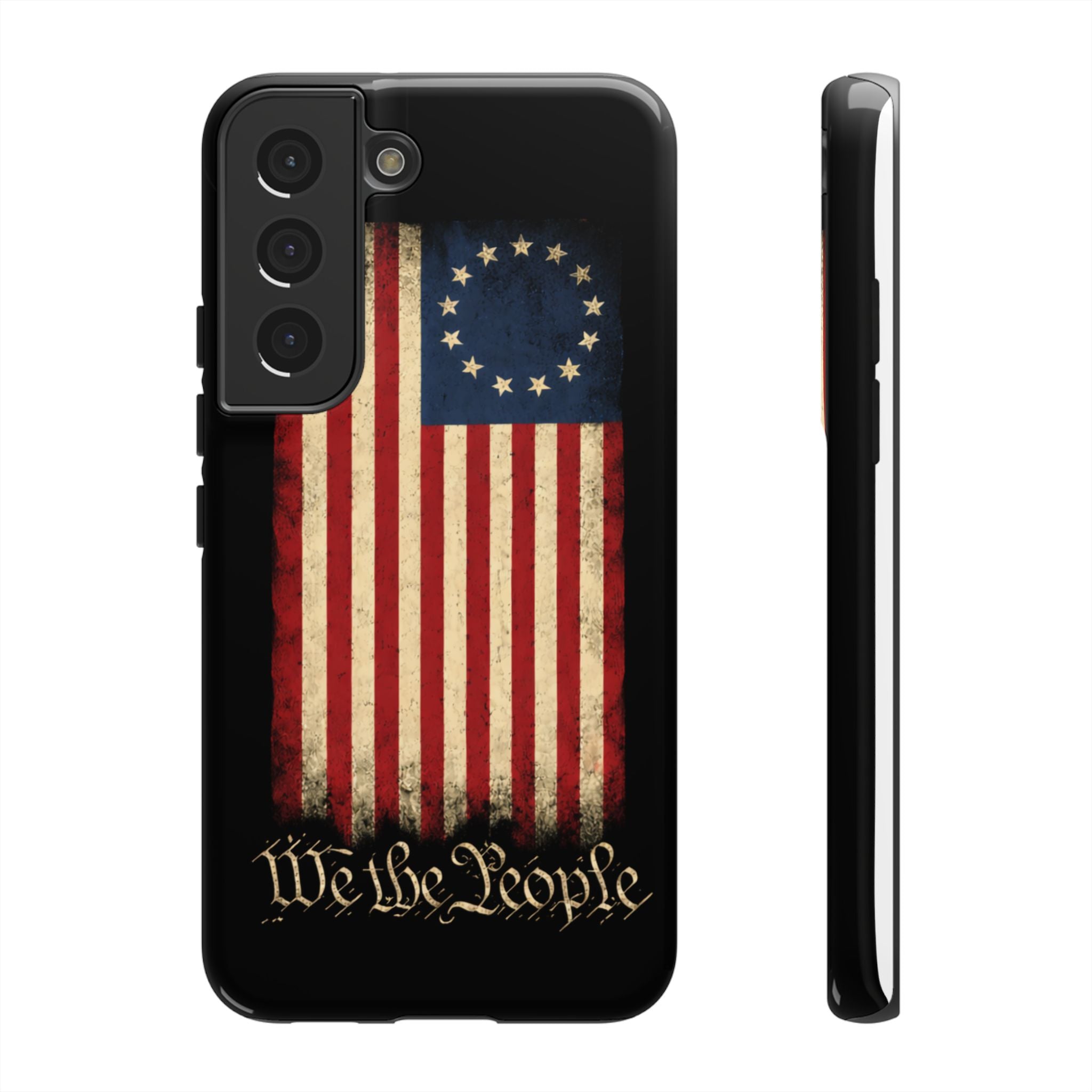 "We the People" Phone Case — Vintage Betsy Ross Flag