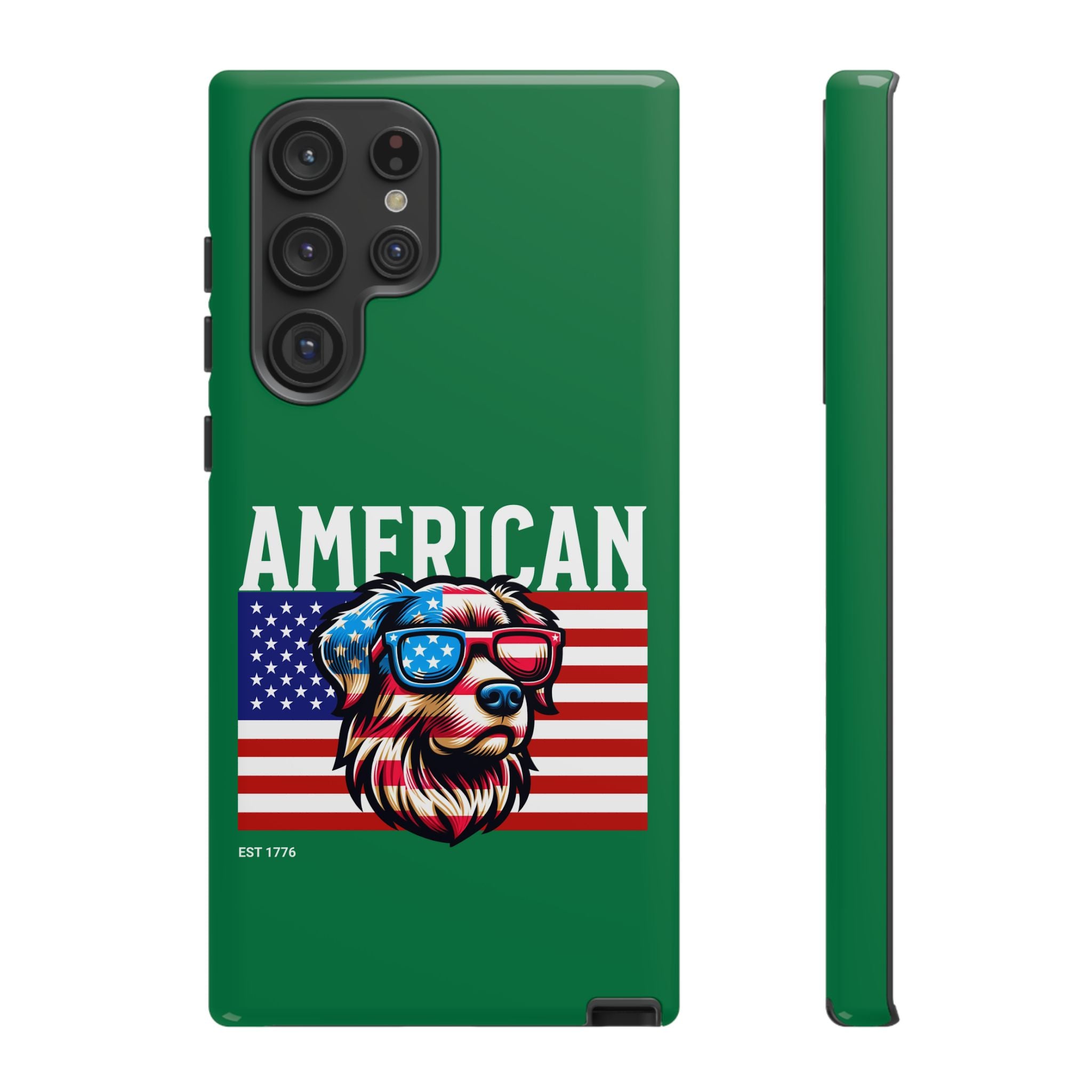 American Dog Tough Cases - Patriotic Pet Phone Case