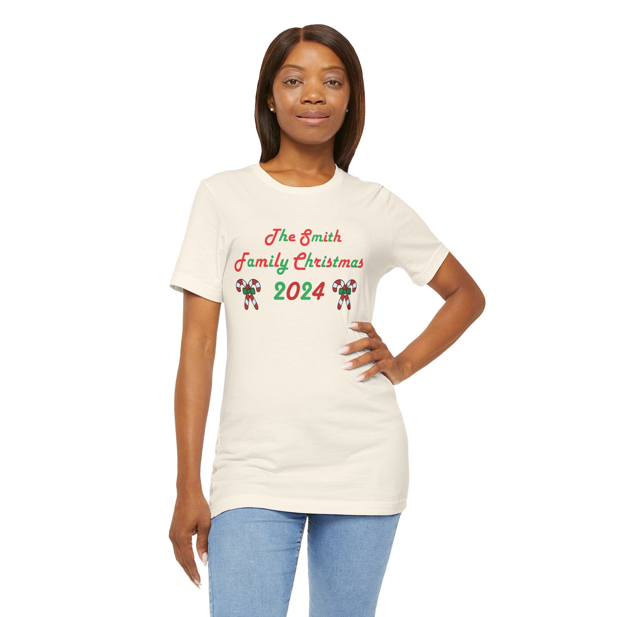 Family Christmas Personalized Unisex Shirt 2024