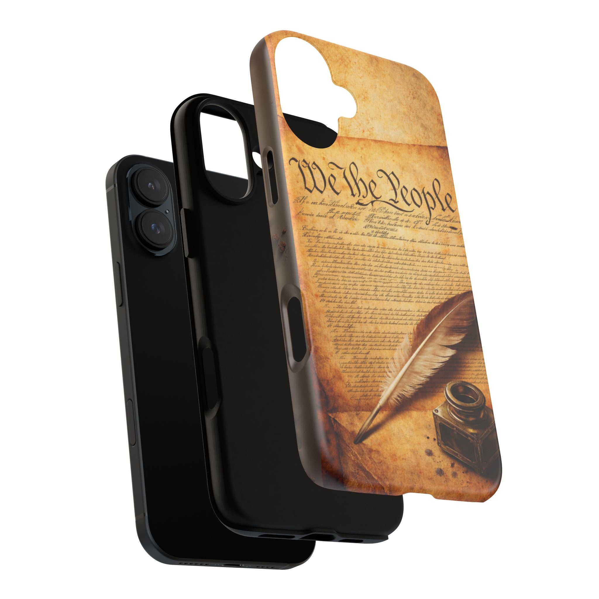 Patriotic "We The People" Phone Case — Vintage Constitution Design