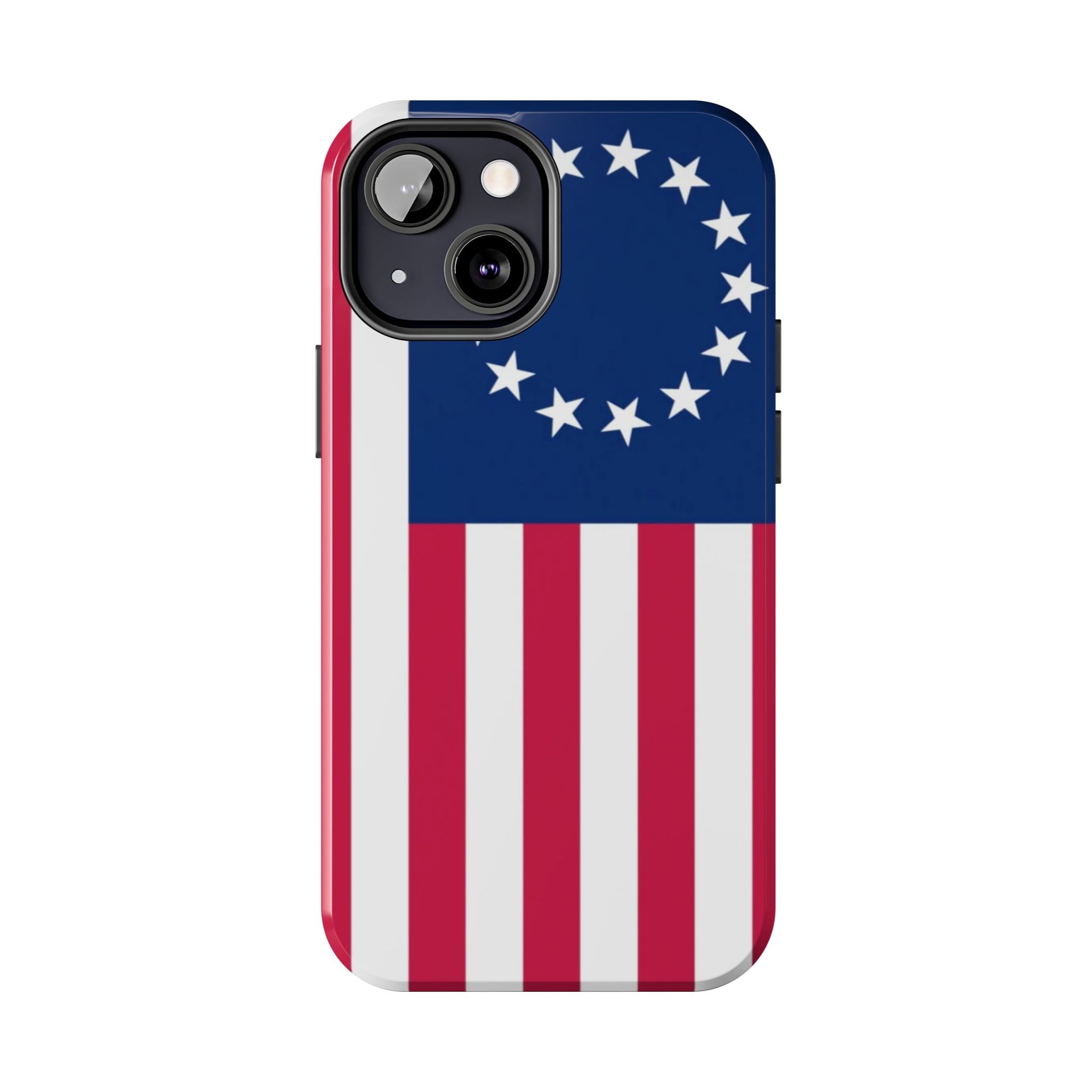 Betsy Ross Flag Tough Phone Case — Vintage 13-Star American Patriotic Cover