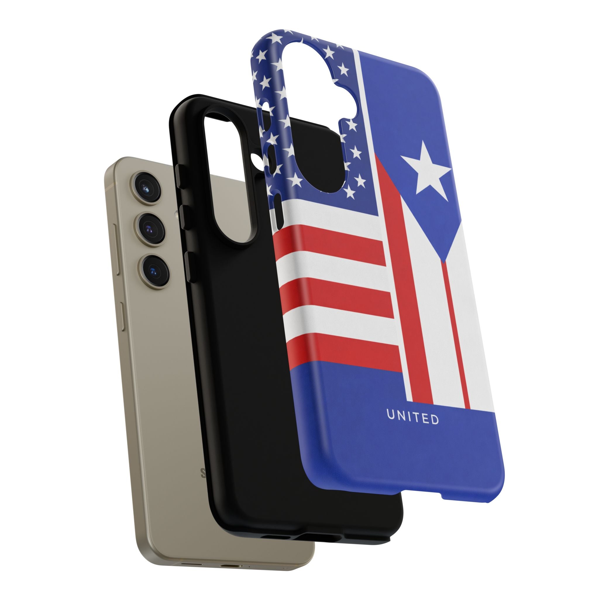 Puerto Rico USA Unity Flag Phone Case Samsung