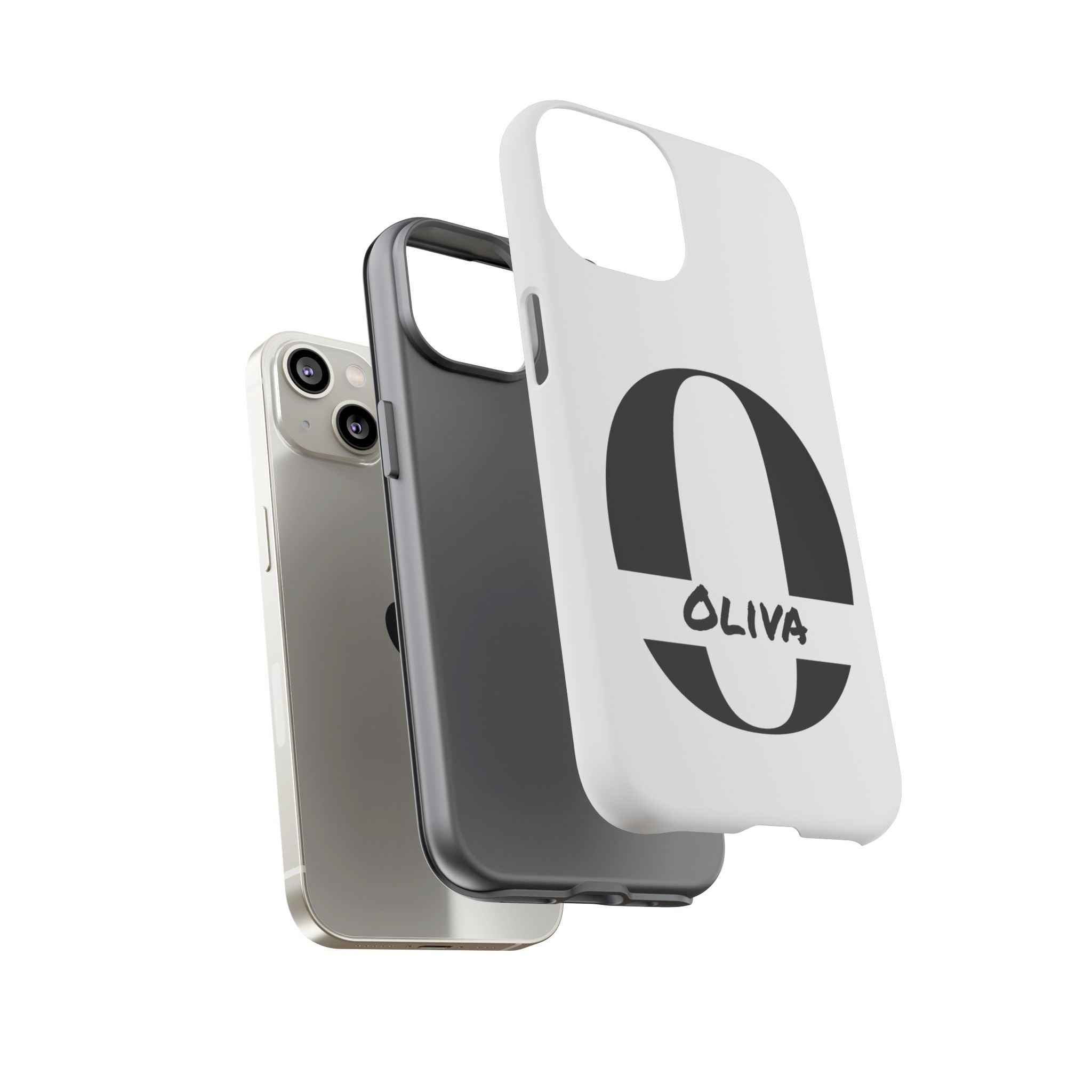 Personalized Tough Cases - Initial Letter and Name - iPhone 11-16
