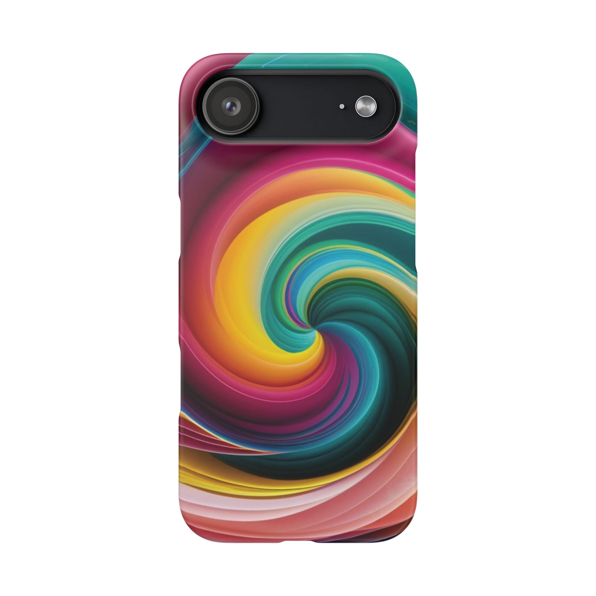Colorful Abstract Swirl Phone Case I phone 18-13