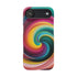 Colorful Abstract Swirl Phone Case I phone 18-13
