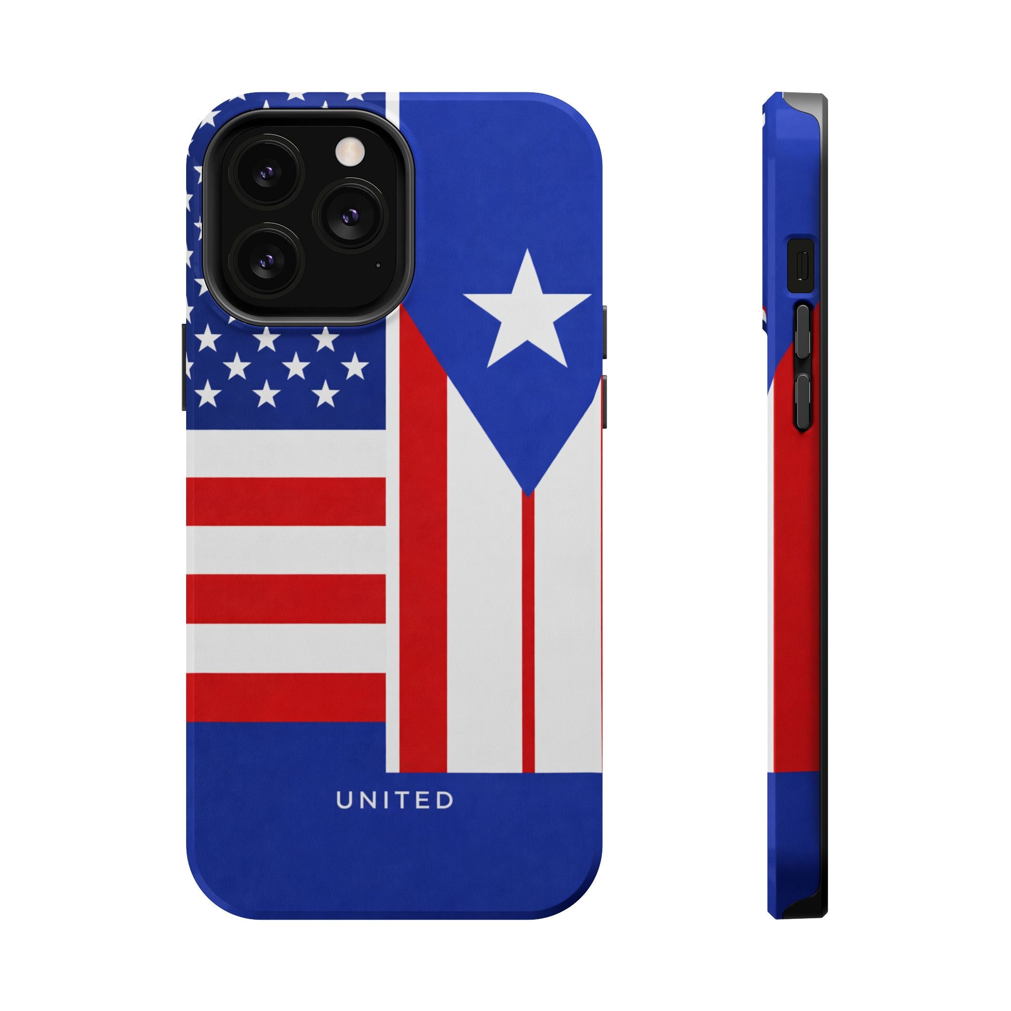Puerto Rico USA Unity Flag Phone Case Iphone 13-17