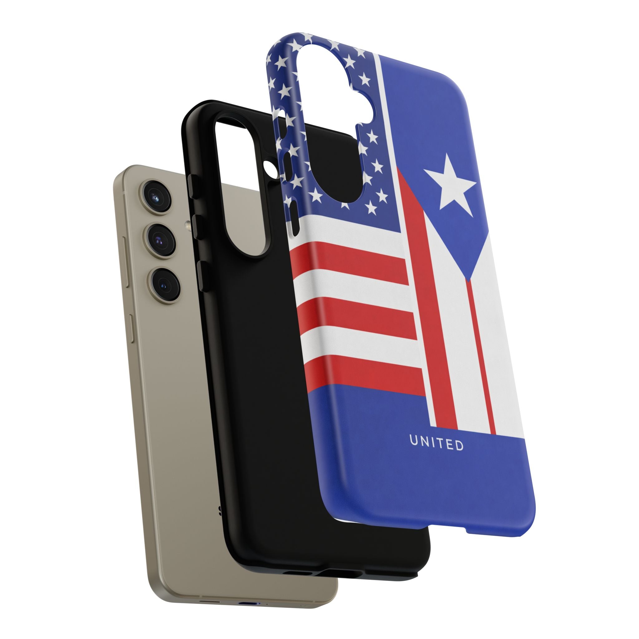 Puerto Rico USA Unity Flag Phone Case Samsung