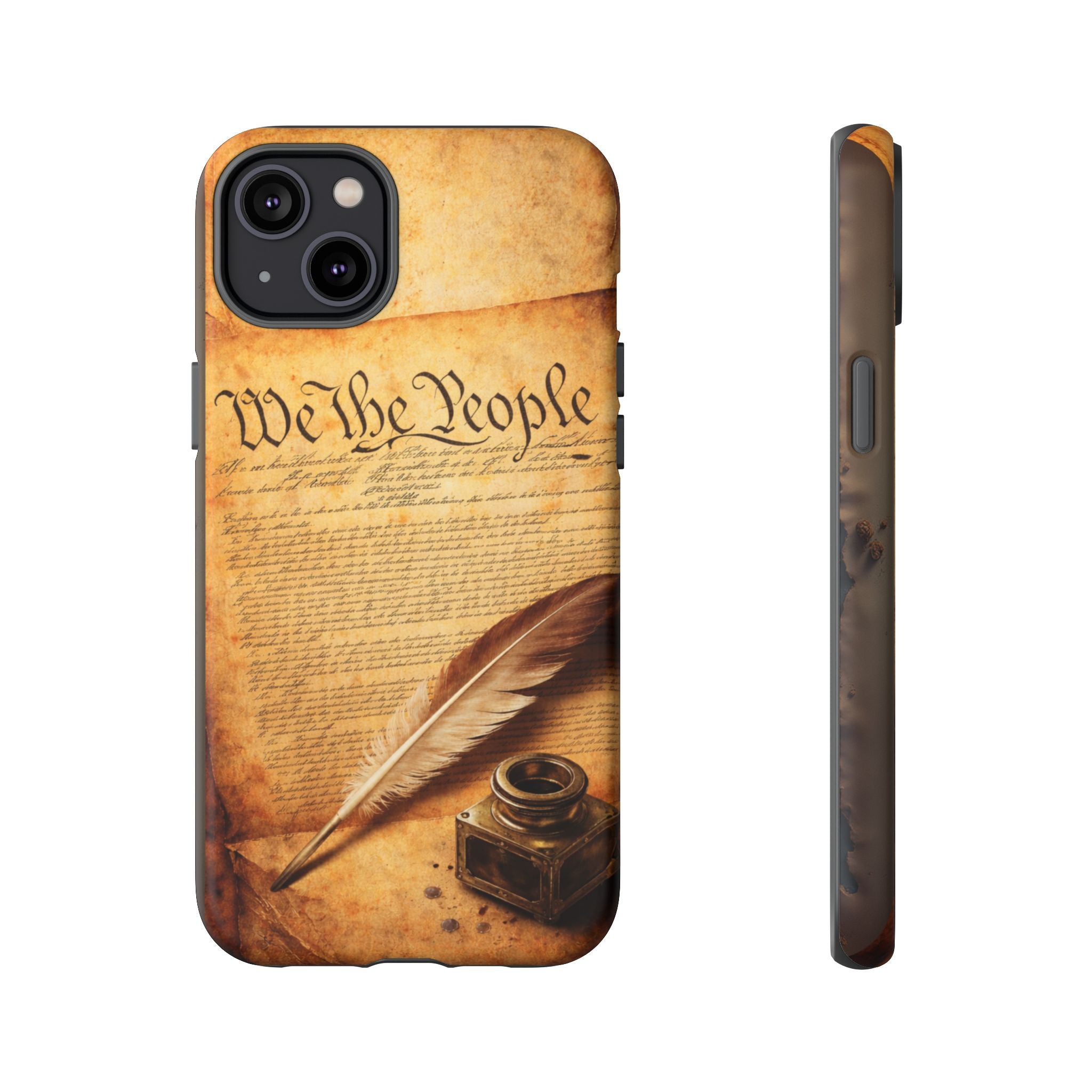 Patriotic "We The People" Phone Case — Vintage Constitution Design