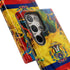 Phone Case, Ecuadorian Flag Paint Splash Design For Samsung And Google Pixel