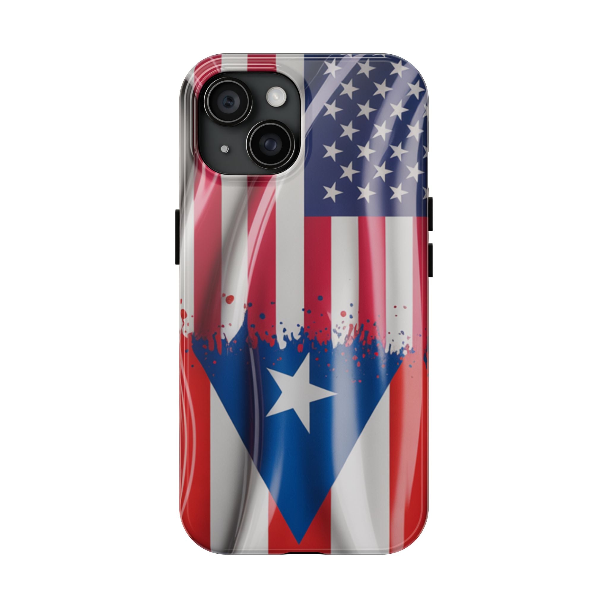 Puerto Rico USA Flag Tough Phone Case