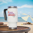 Stainless Steel Travel Mug with Handle, 14oz