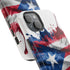 Puerto Rican Flag Paint Splash Design 17-13 - Magnetic Compatible