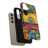 Phone Case, Ecuadorian Flag Paint Splash Design For Samsung And Google Pixel
