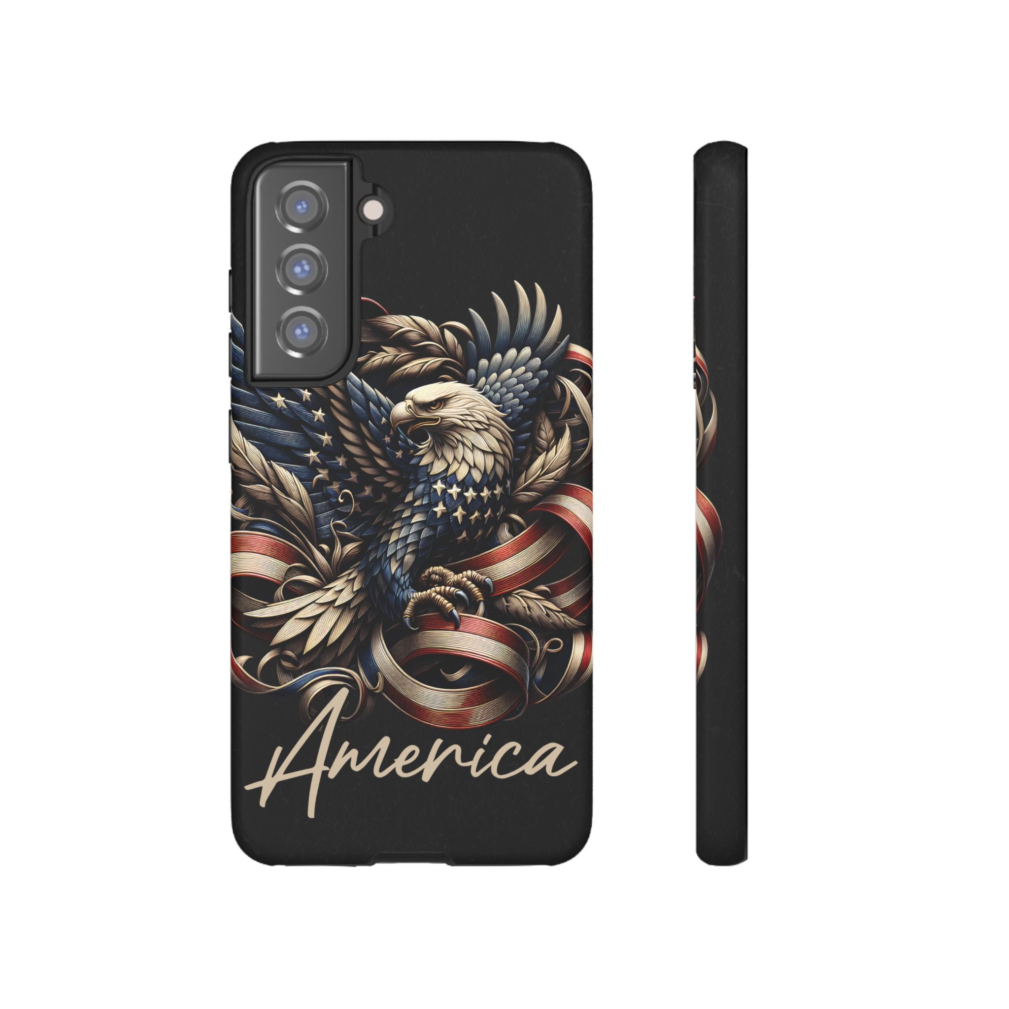 Phone Case - Patriotic American Eagle Design