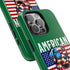 American Dog Flag Tough Phone Case — Patriotic USA Phone Case