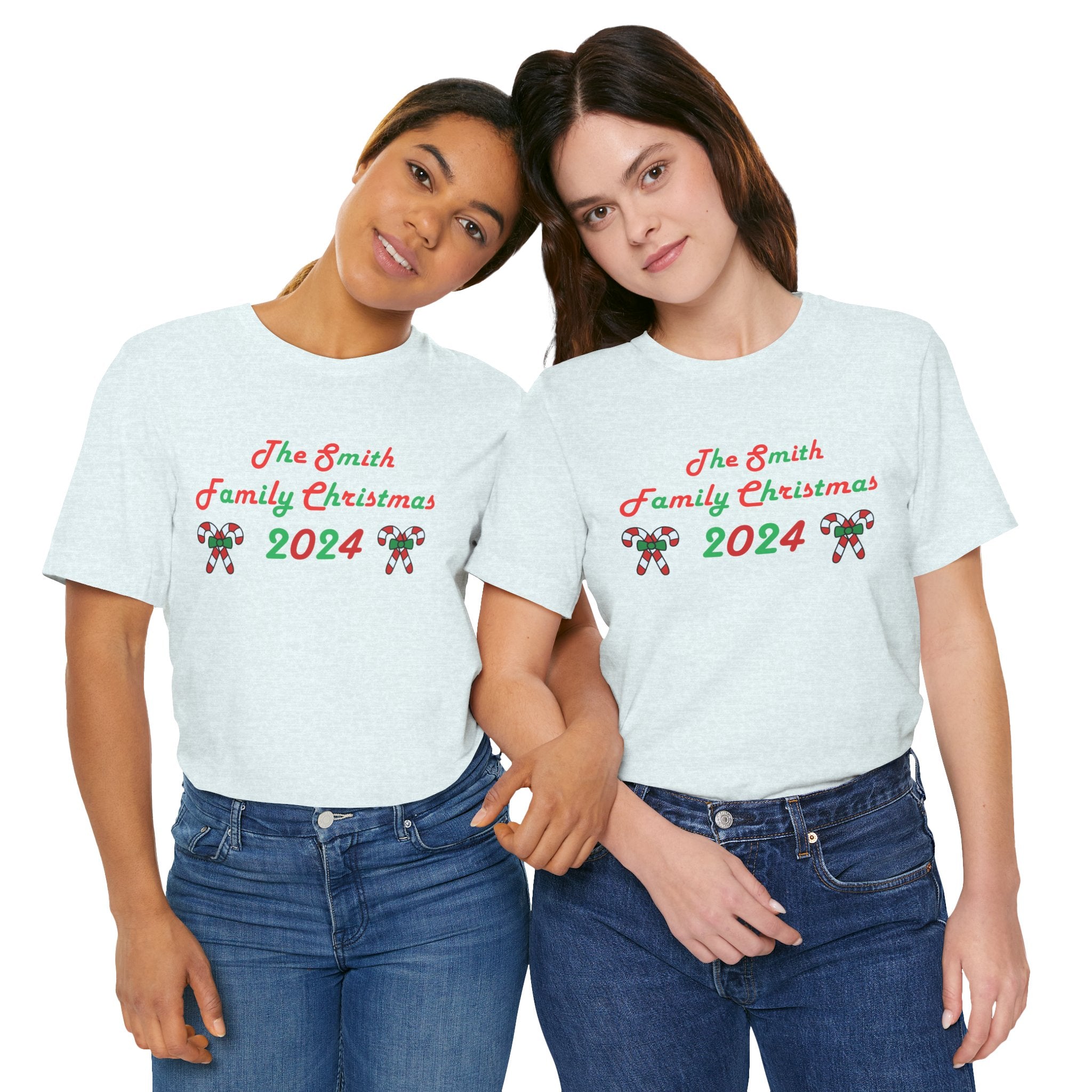 Family Christmas Personalized Unisex Shirt 2024