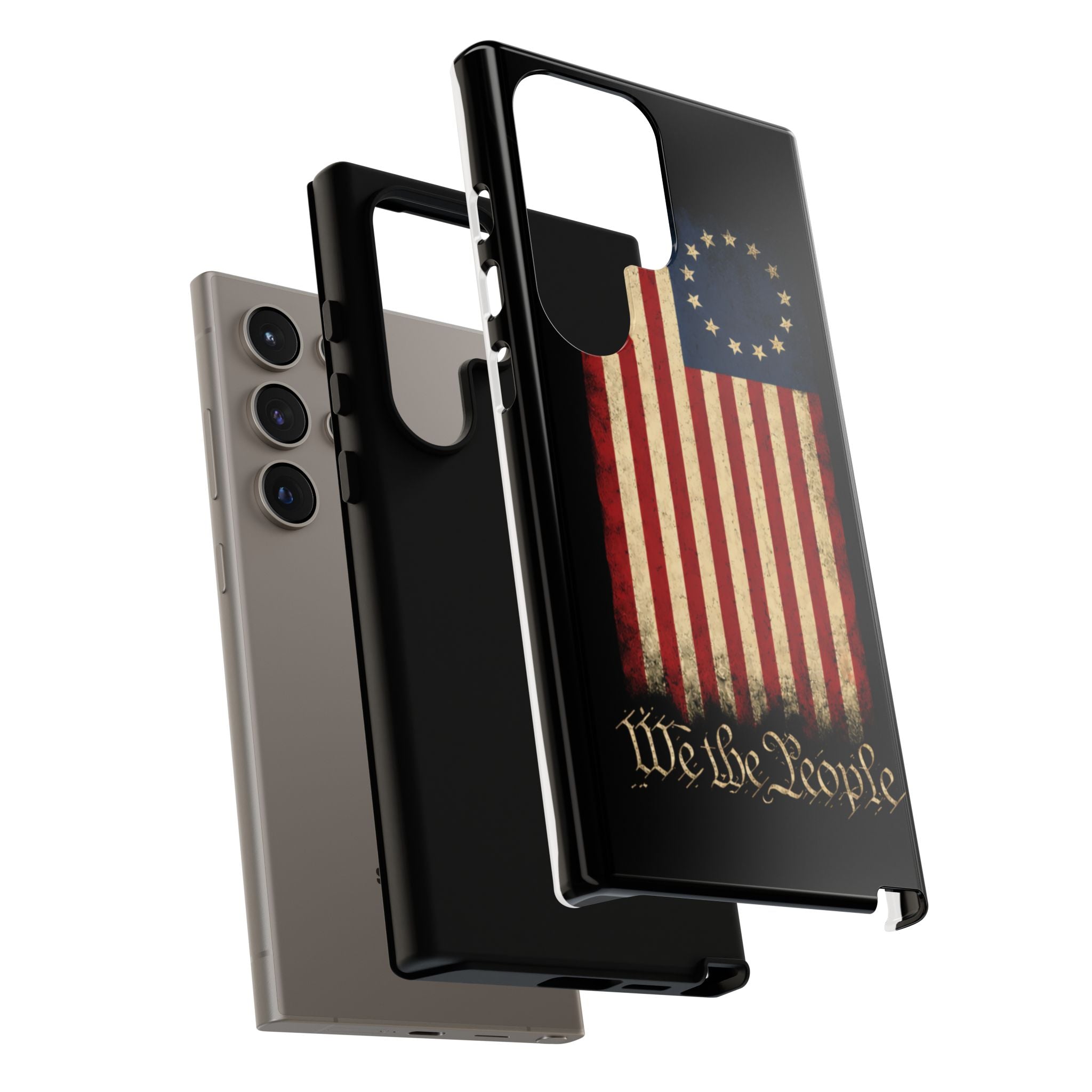 "We the People" Phone Case — Vintage Betsy Ross Flag