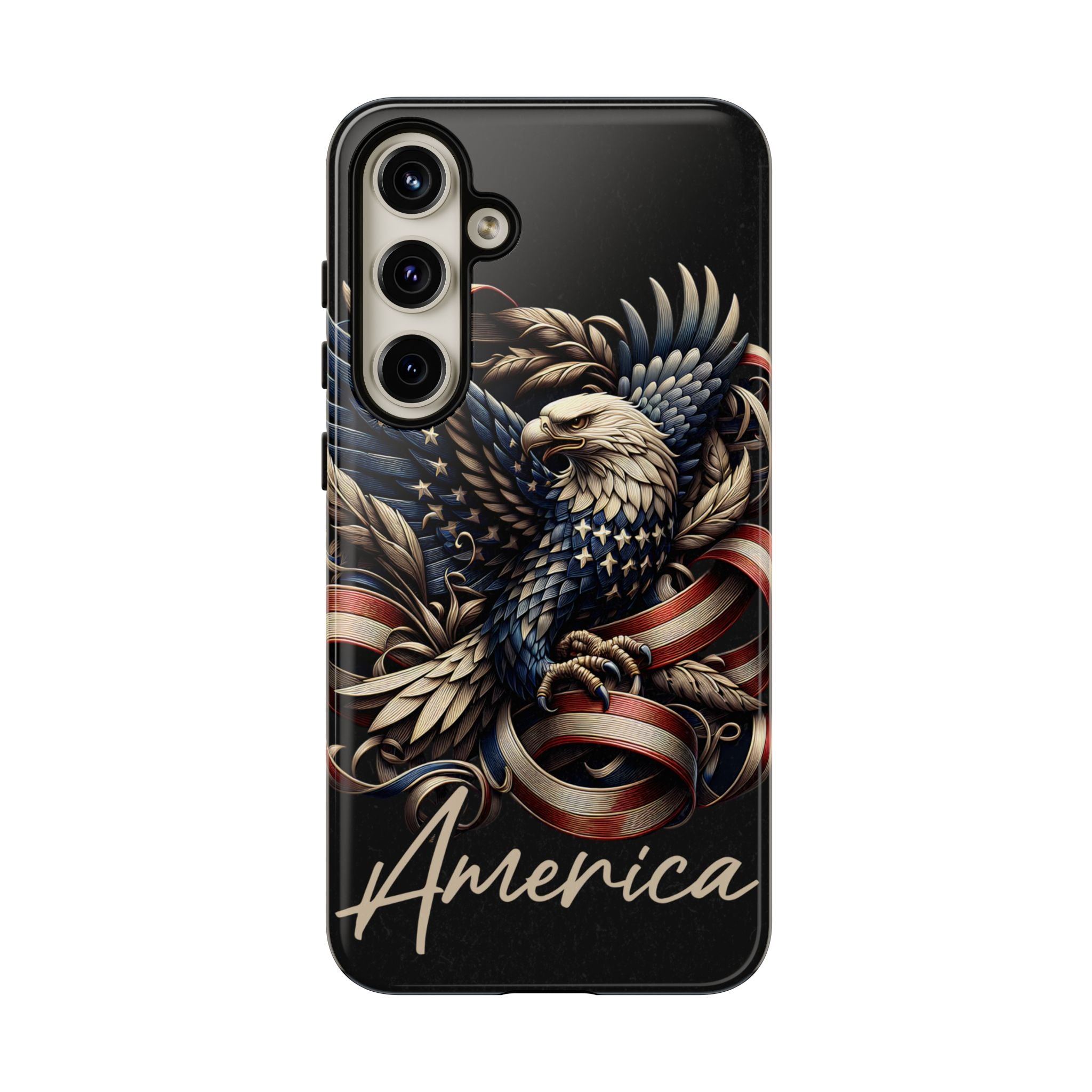 Phone Case - Patriotic American Eagle Design